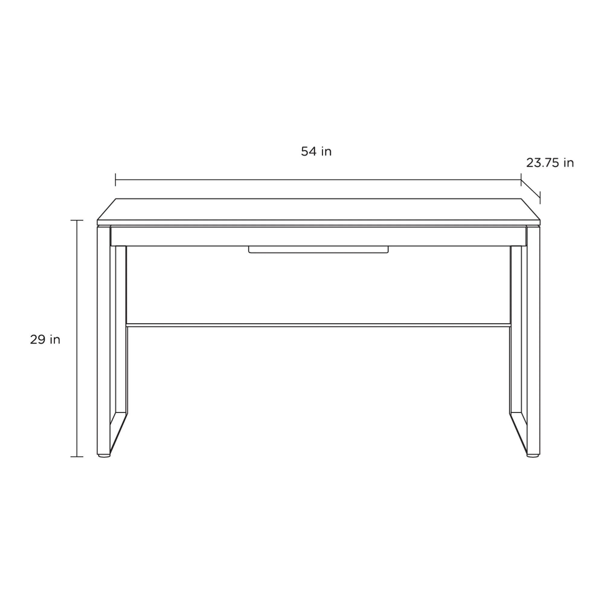 Linea Office Desk - Image 11