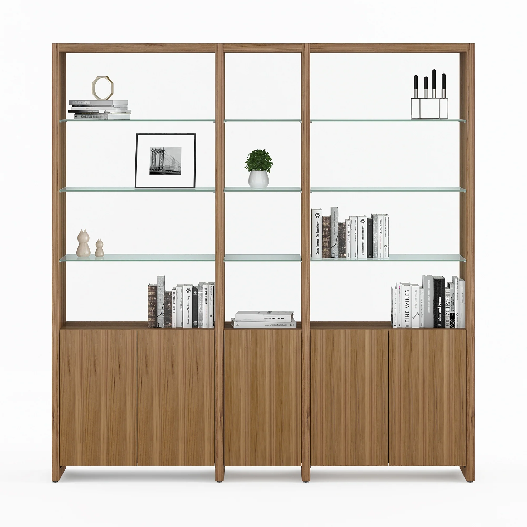 Linea Offset 3 Part Shelf System - Image 7