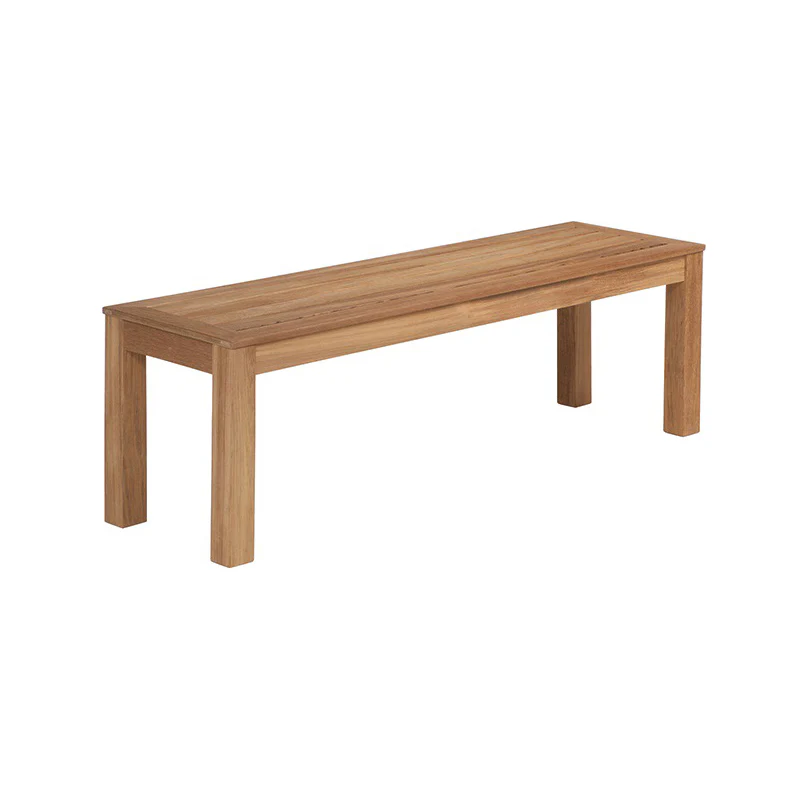 Linear Backless Outdoor Bench - Image 4
