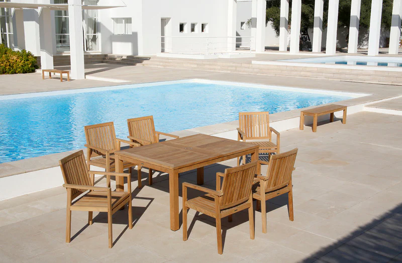 Linear Extending Outdoor Table - Image 9