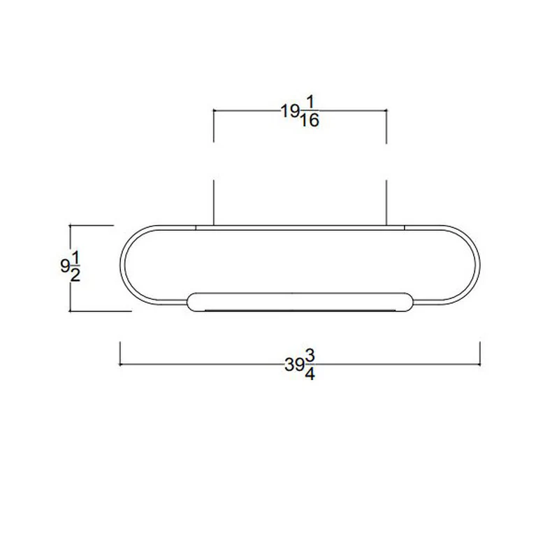 Link Horizontal LED Pendant Light - Image 19