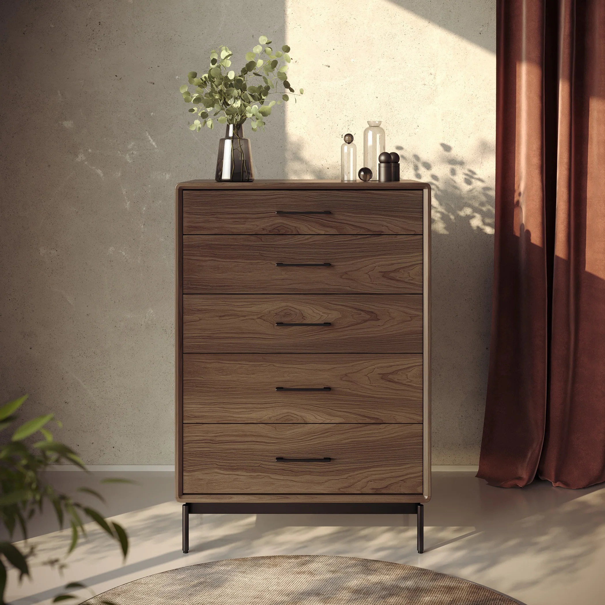 Linq 5 Drawer Dresser - Image 2