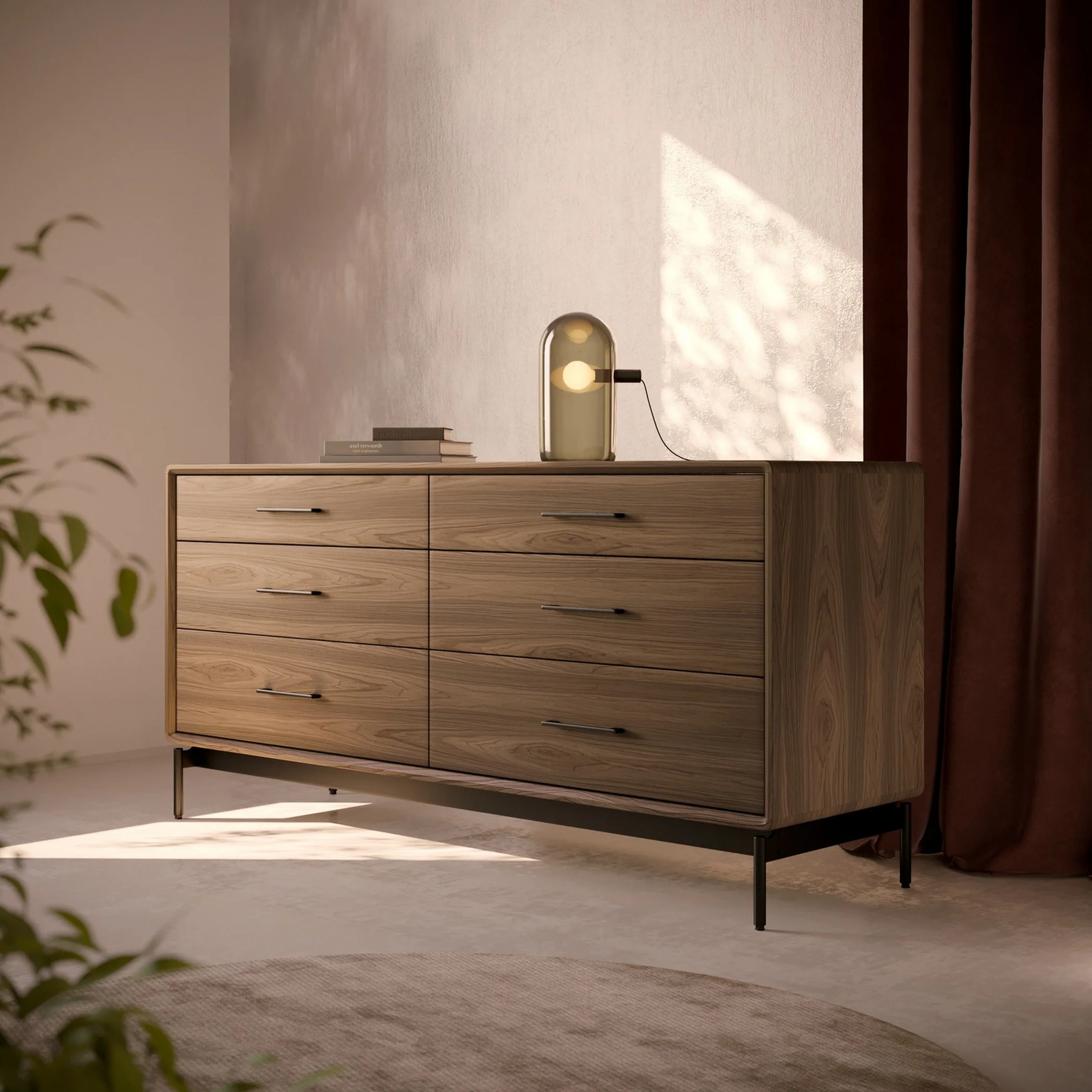 Linq 6 Drawer Dresser - Image 12
