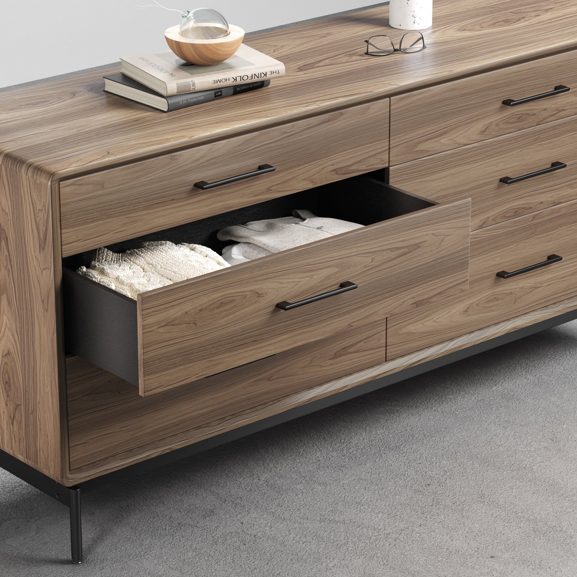 Linq 6 Drawer Dresser - Image 21