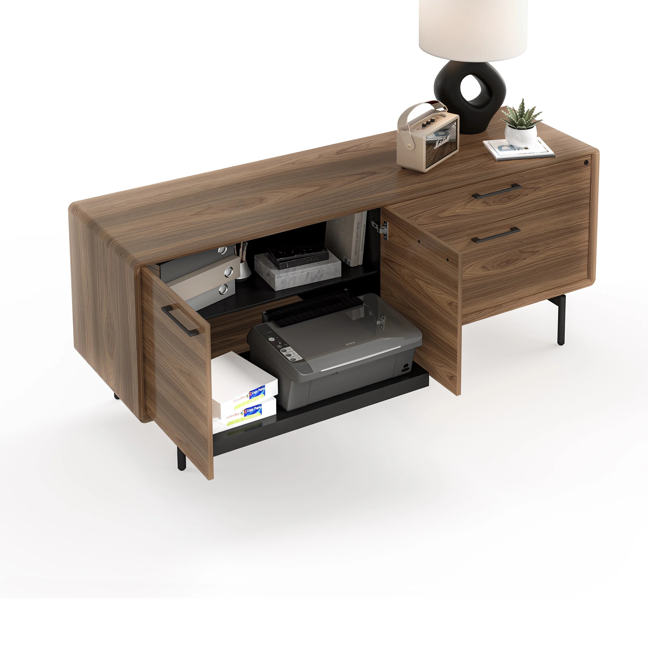 LINQ Office Storage Credenza - Image 7