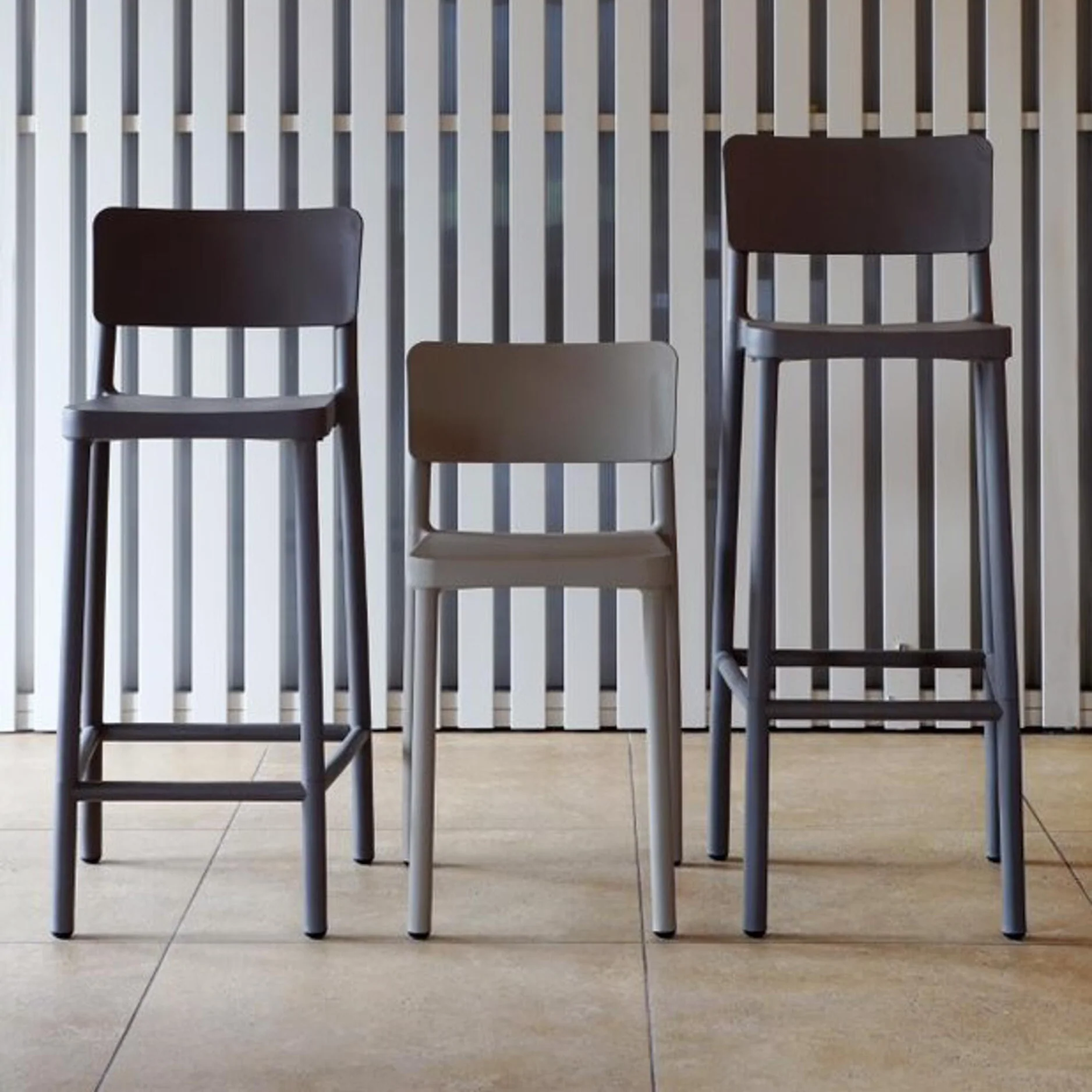Lisboa Stacking Outdoor Stool (Set of 4) - Image 11