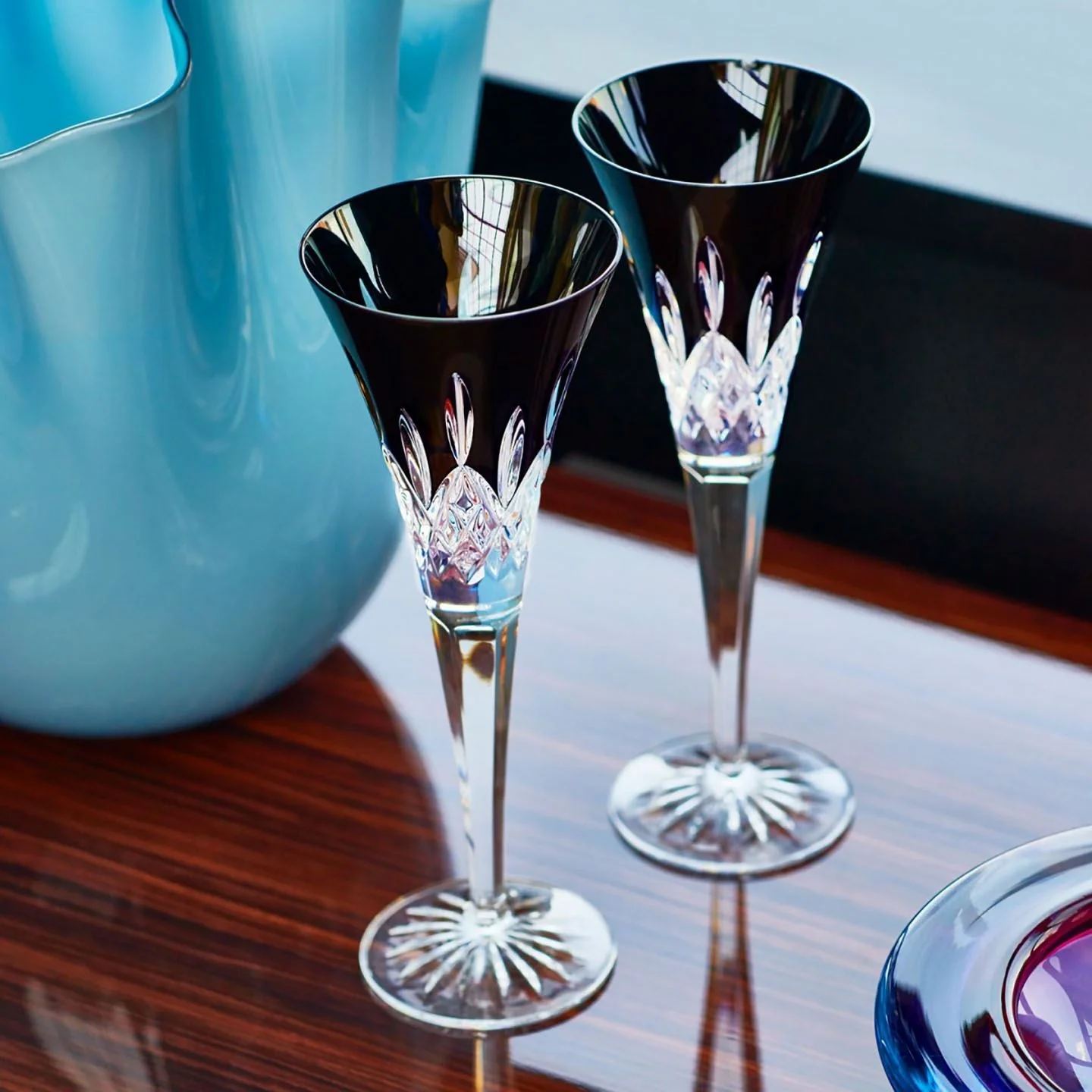 Lismore Champagne Flutes (Set of 2) - Image 2