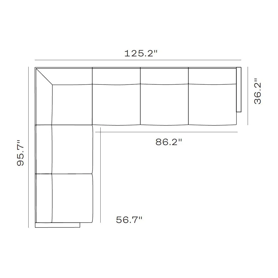 Lissoni Sectional Sofa - Image 19