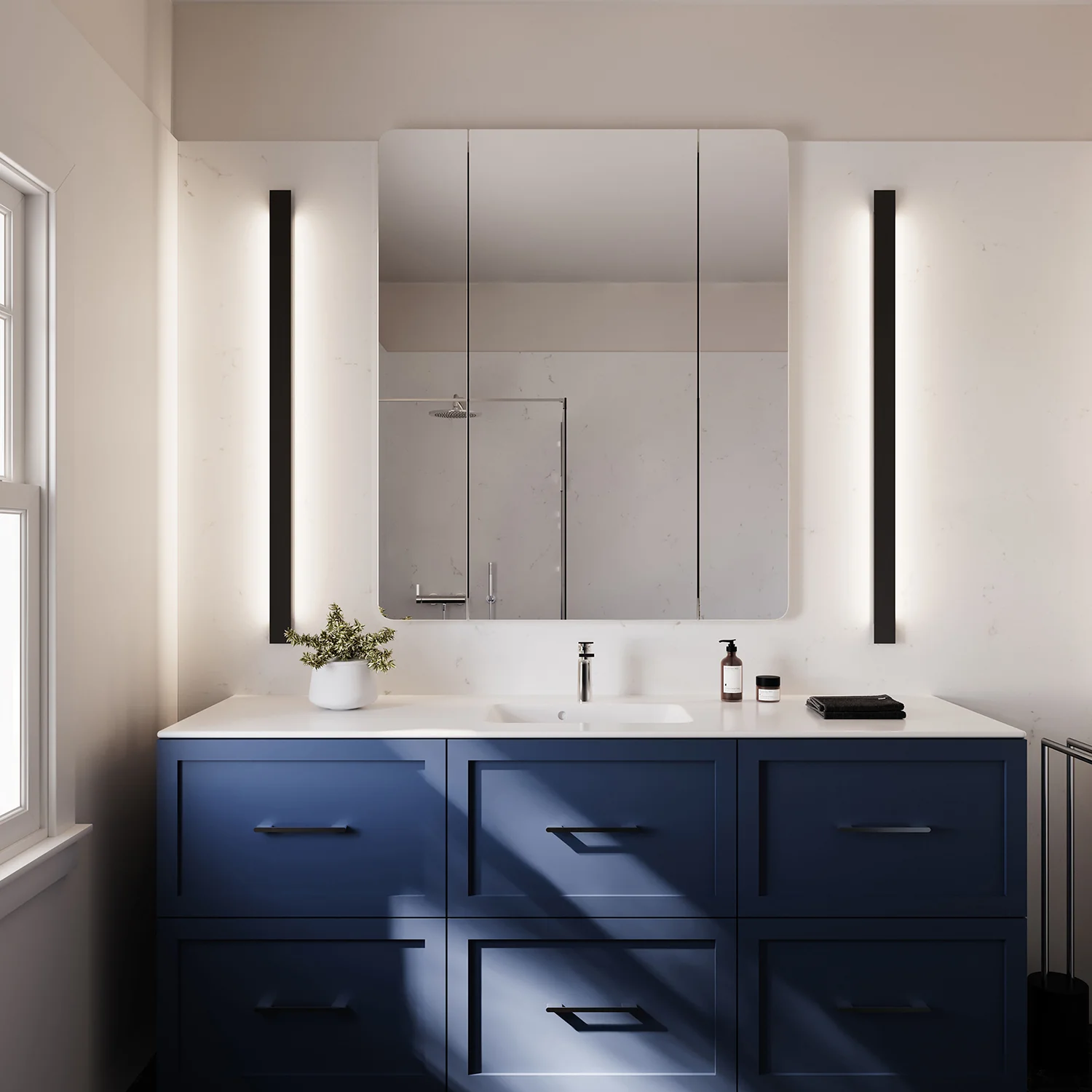 Lithe Two-Sided LED Wall Sconce - Image 9