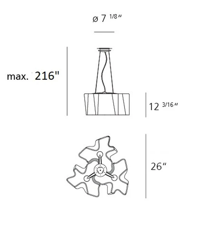 Logico Triple Nested Suspension Light - Image 17