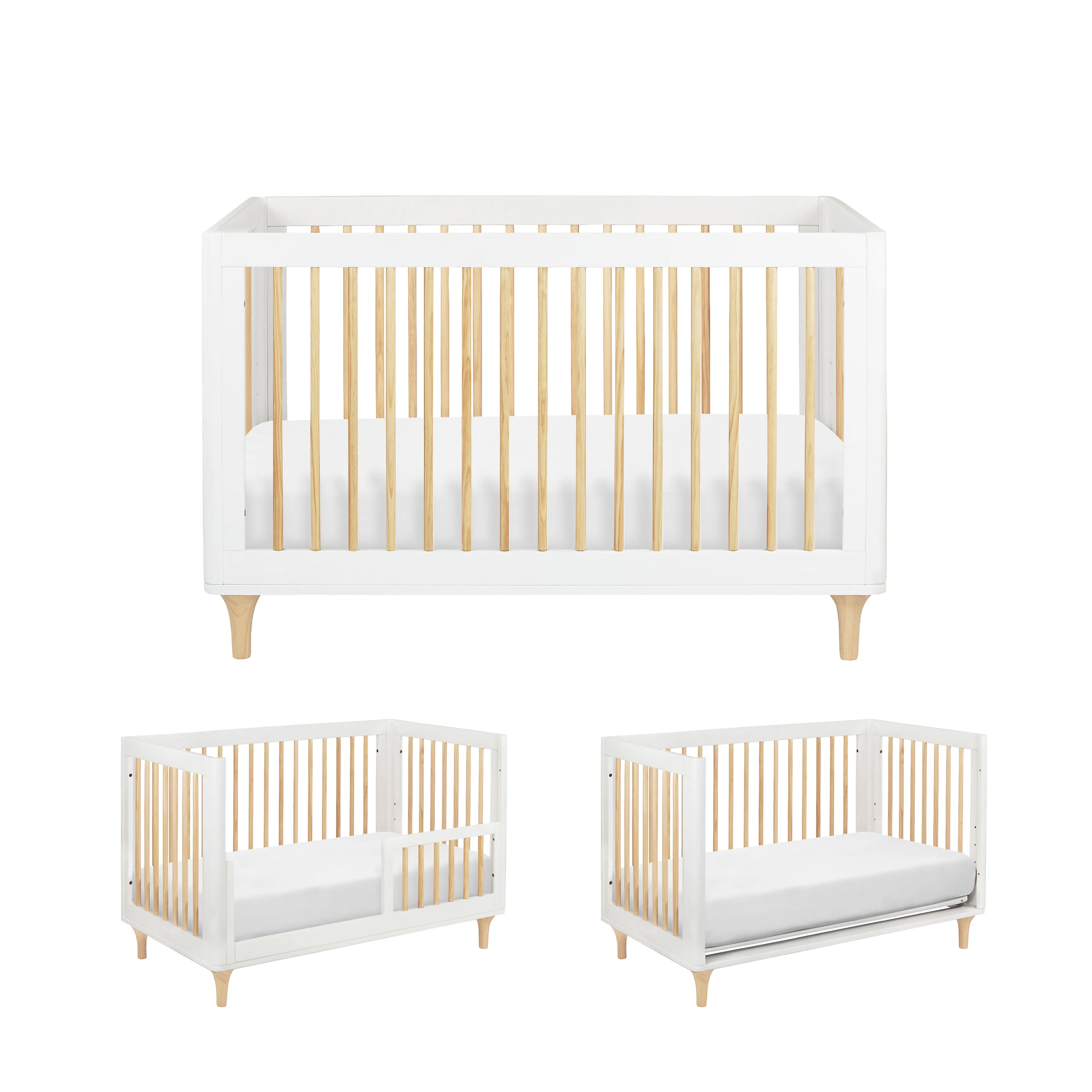 Lolly 3-in-1 Convertible Crib with Conversion Kit - Image 15