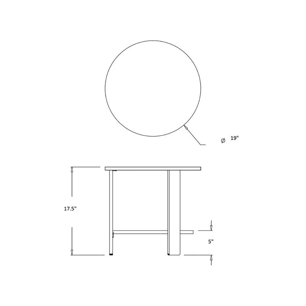 Lollygagger Outdoor End Table - Image 40