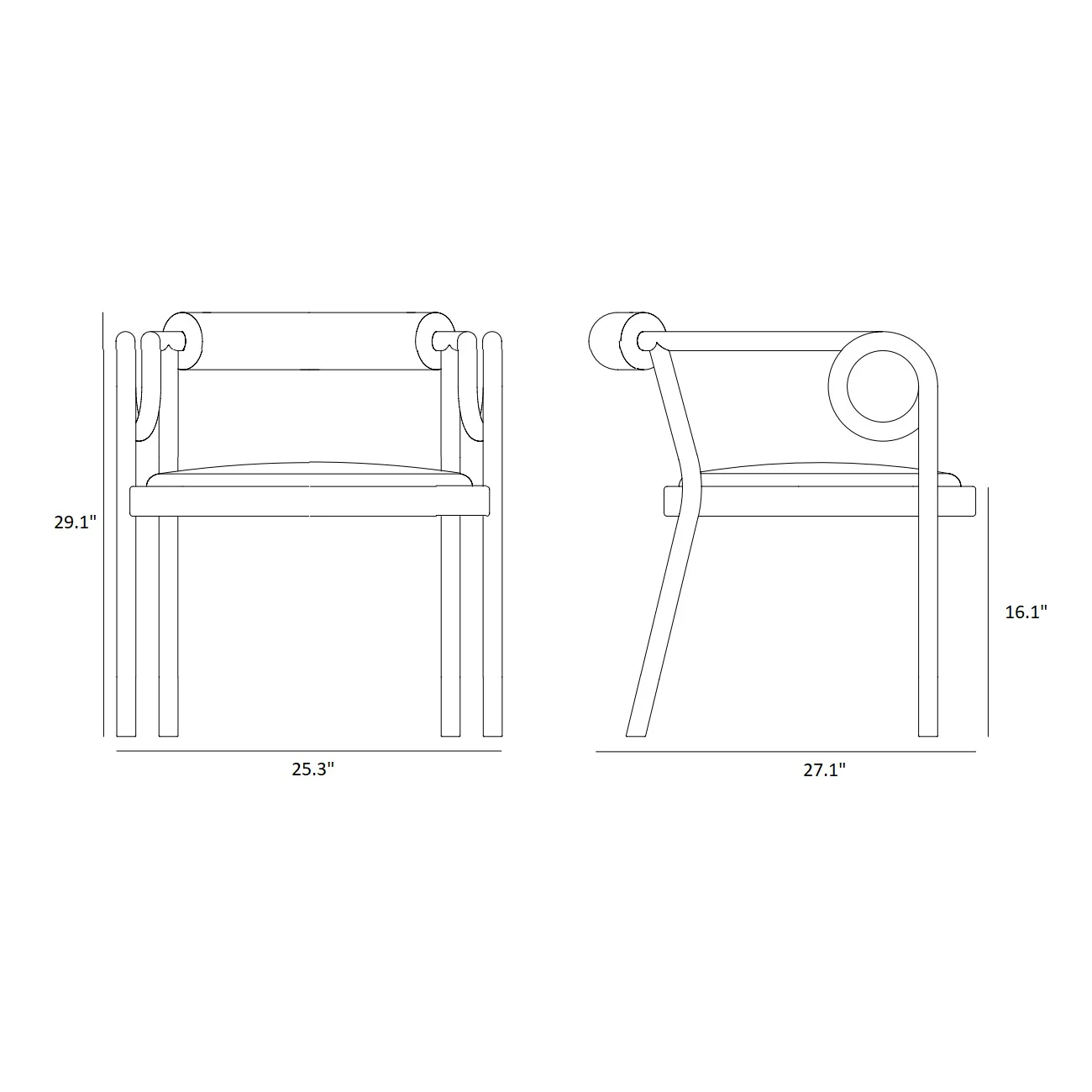 Loop Lounge Chair - Image 15
