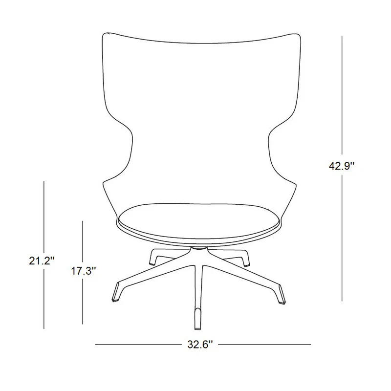 Lou Speak Armchair - Image 7