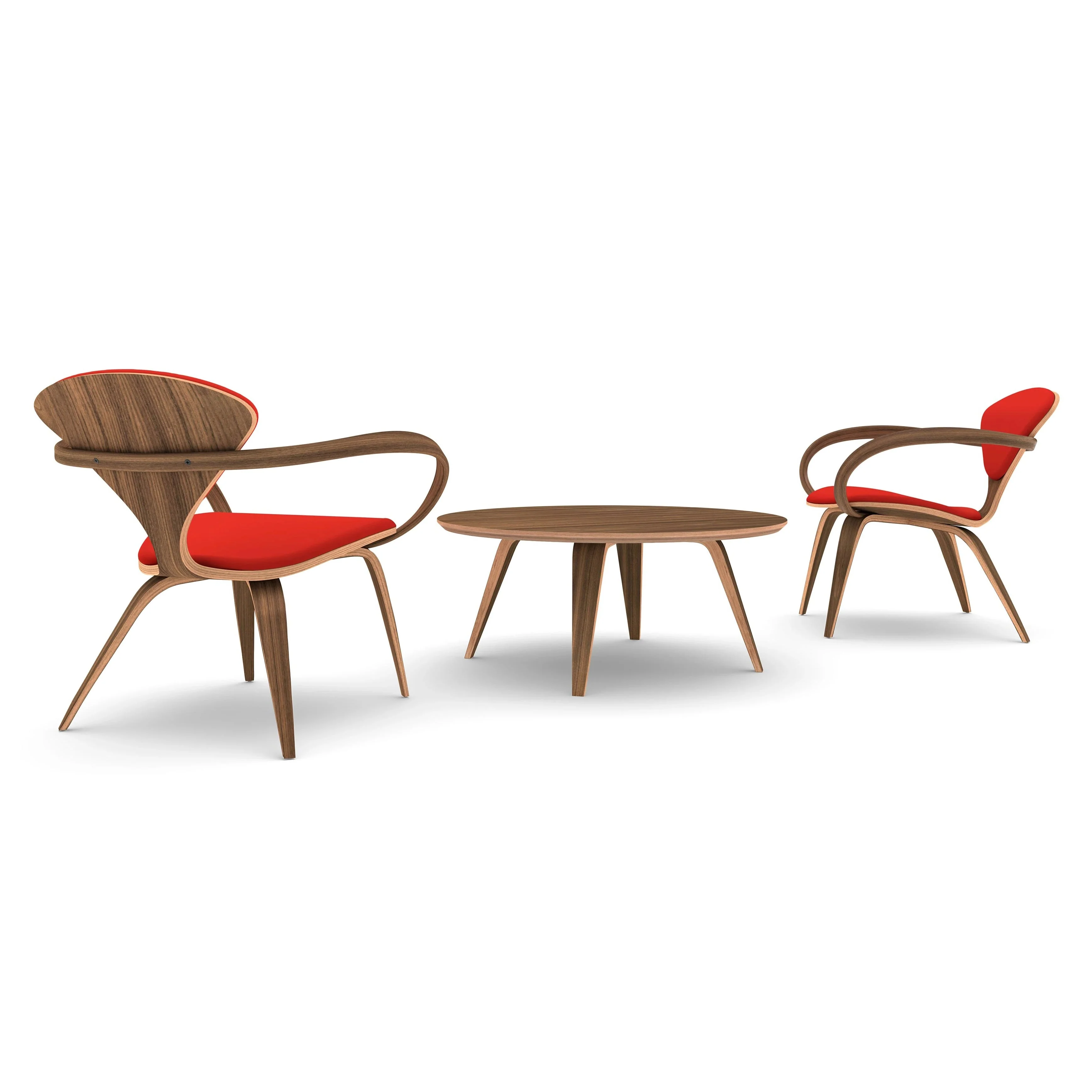 Lounge Armchair - Upholstered Seat and Back - Image 10