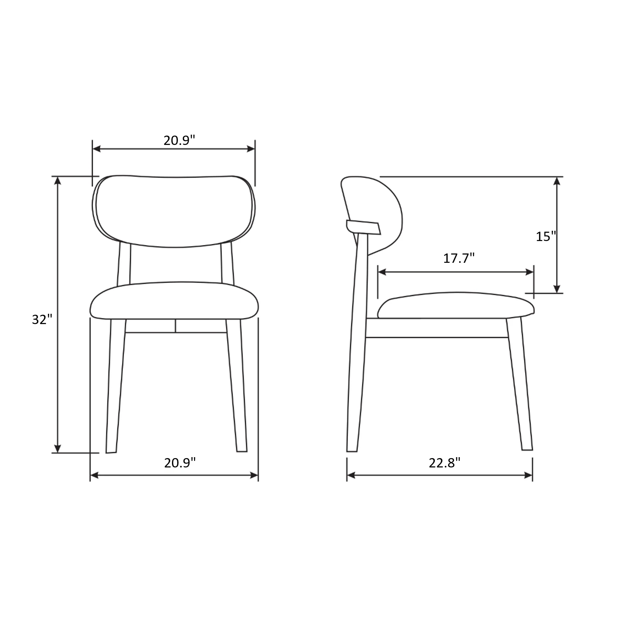 Lucia Side Chair - Image 22