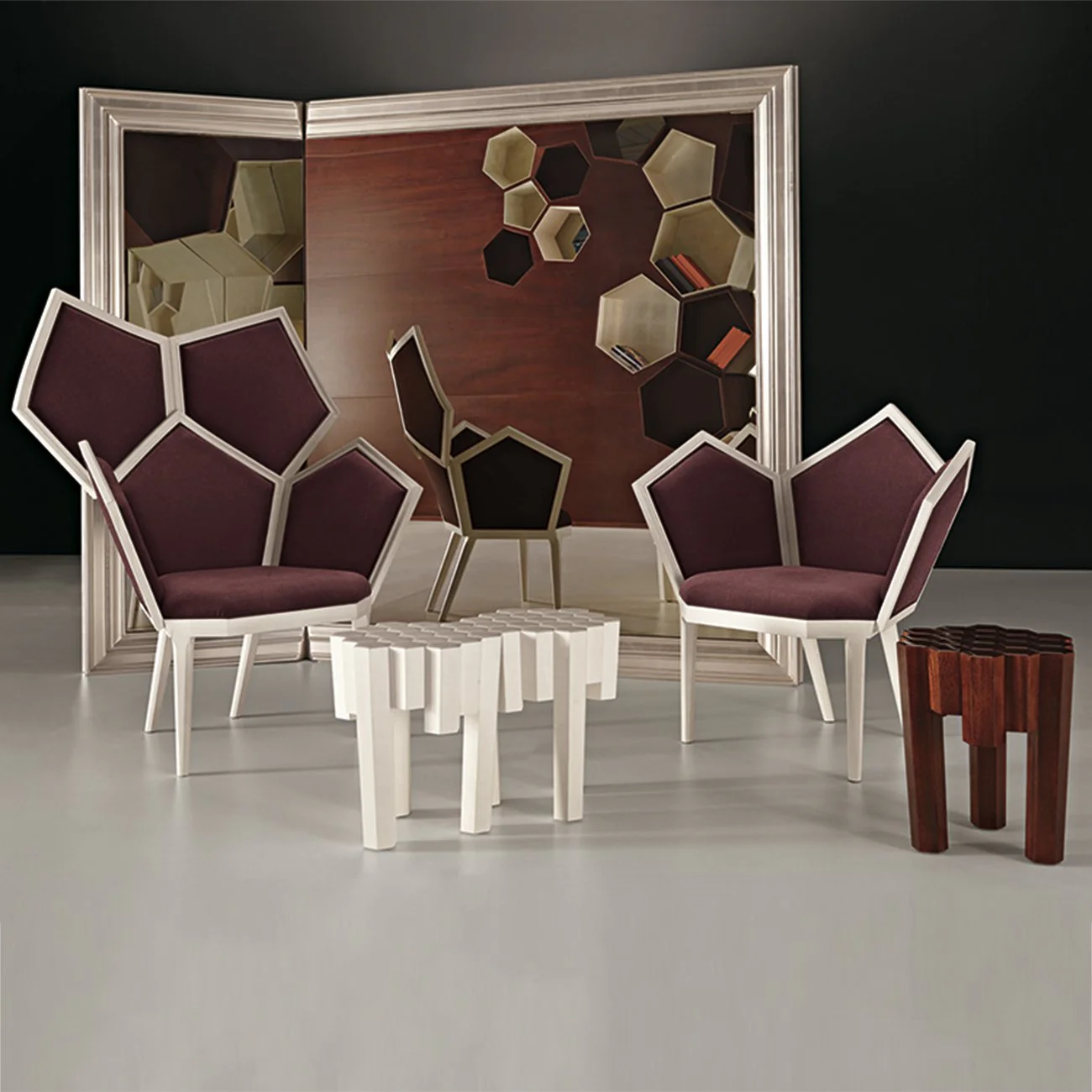 Lui 5S Upholstered Lounge Chair - Image 2