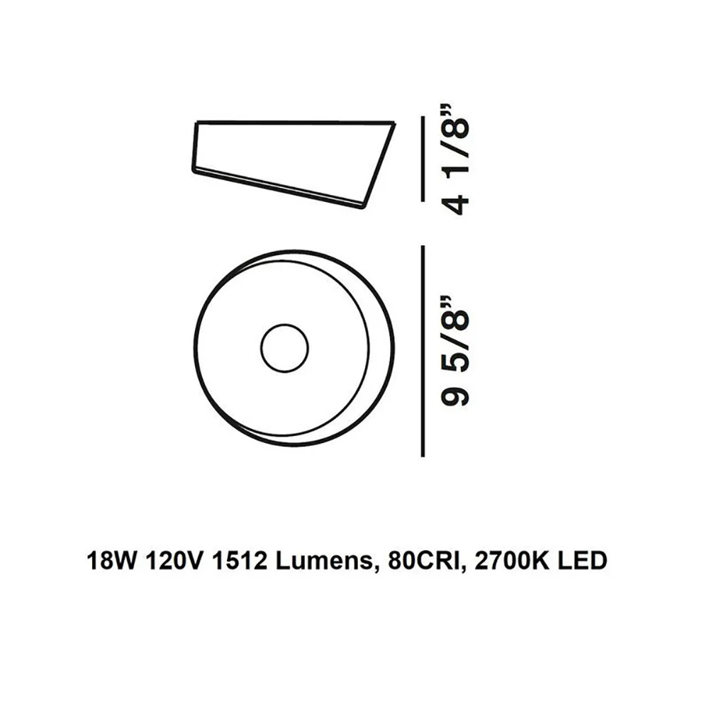 Lumiere XX LED Wall or Ceiling Light - Image 6