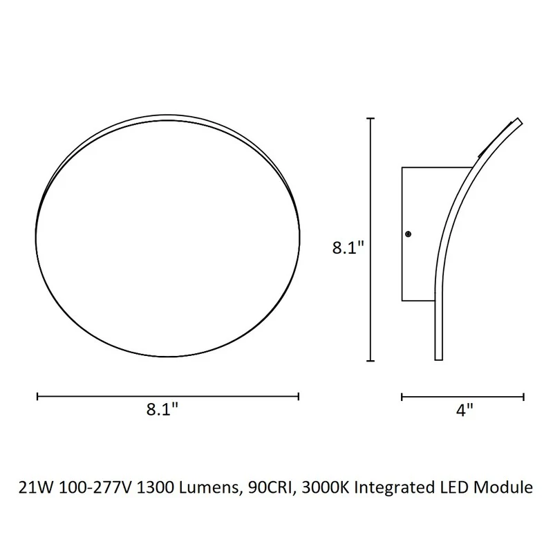 Lunaro Wall Sconce - Image 13
