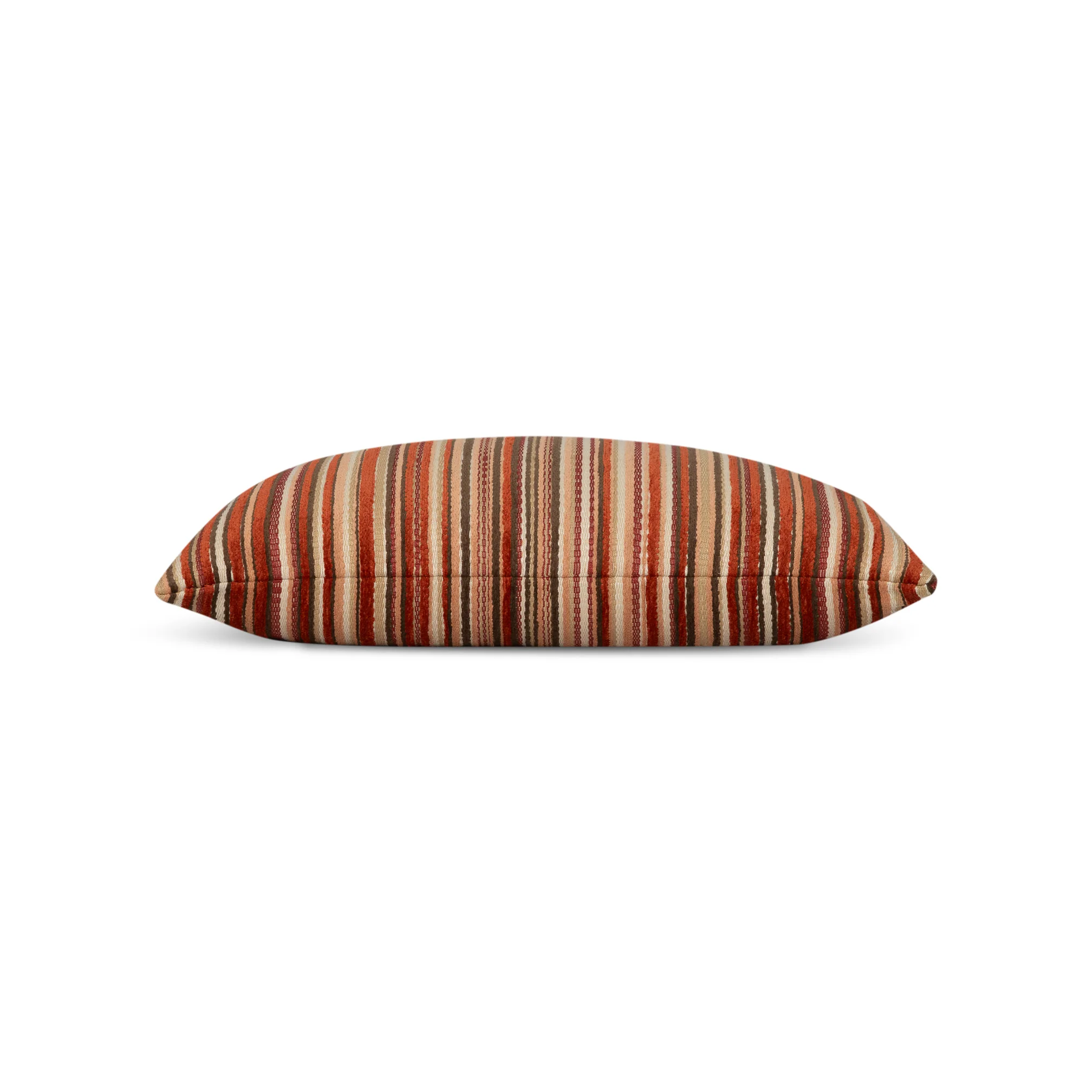 Lush Velvet Spice Stripe Outdoor Pillow - Image 4
