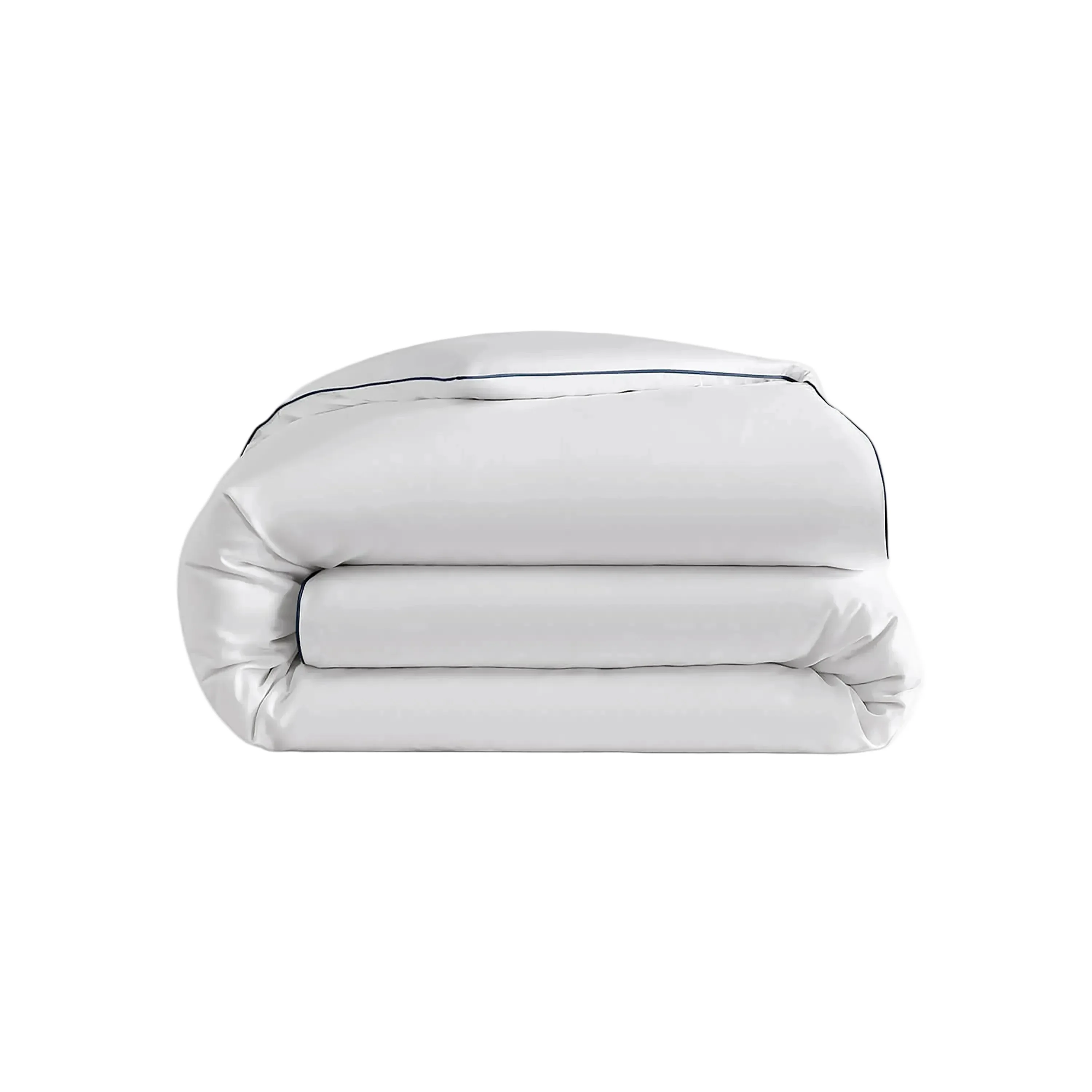 Luxe Bamboo Duvet Cover with Piping - Image 6