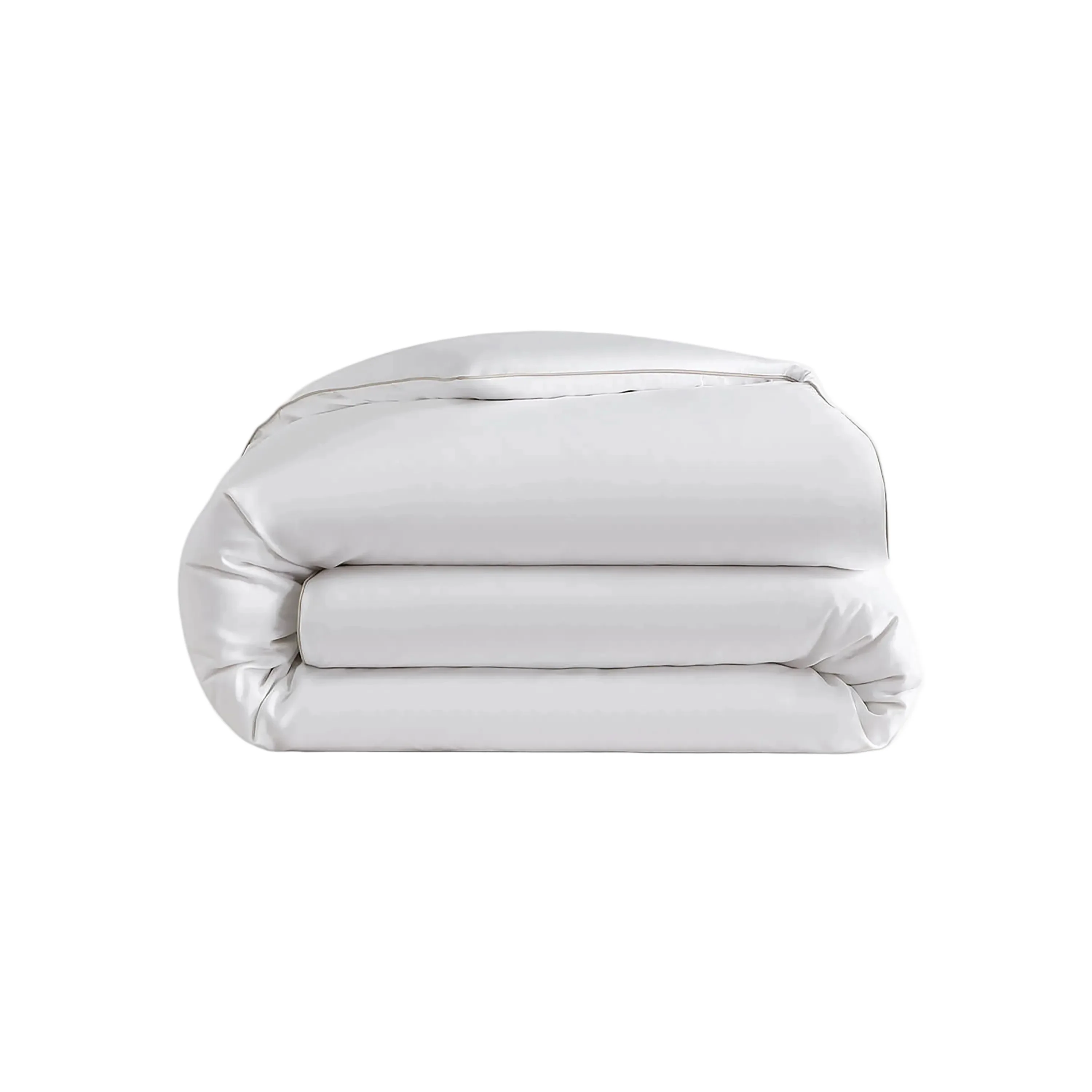Luxe Bamboo Duvet Cover with Piping - Image 7