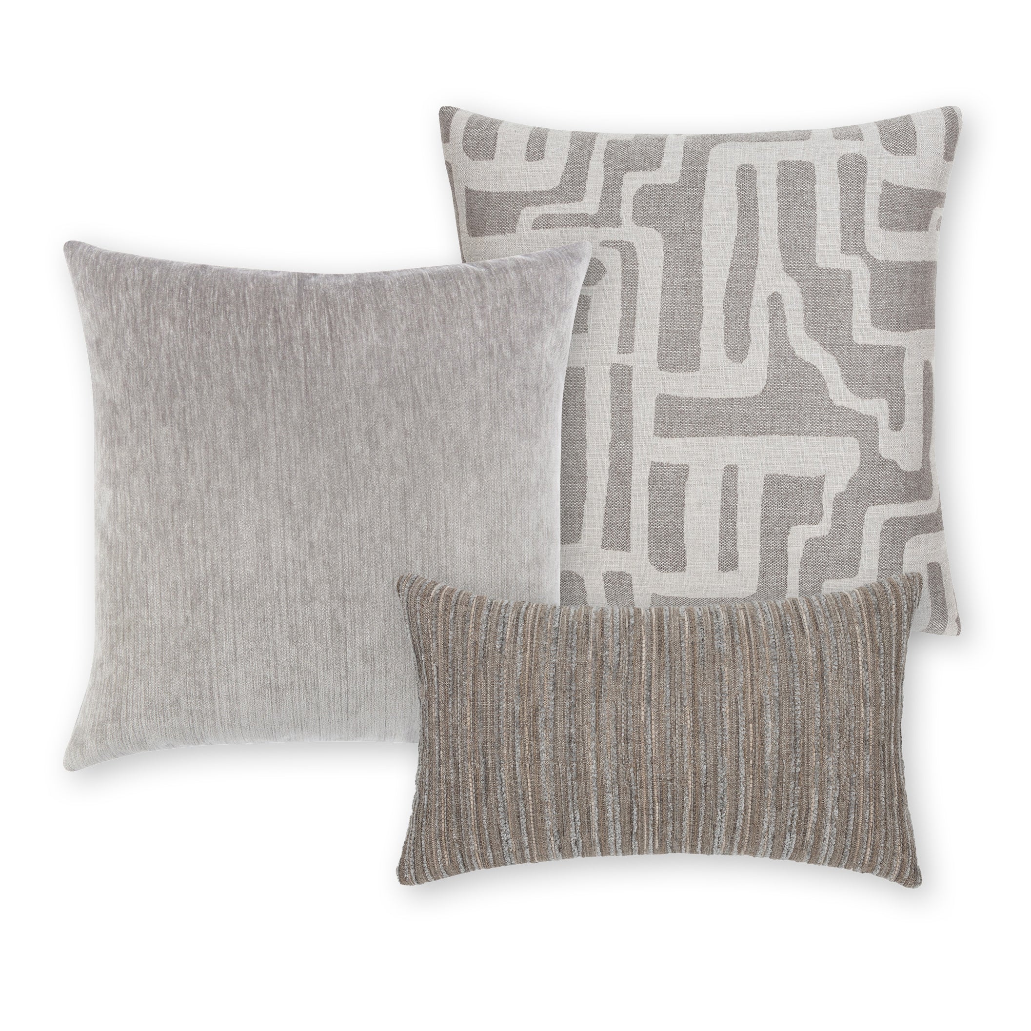Luxe Stripe Outdoor Pillow - Image 17