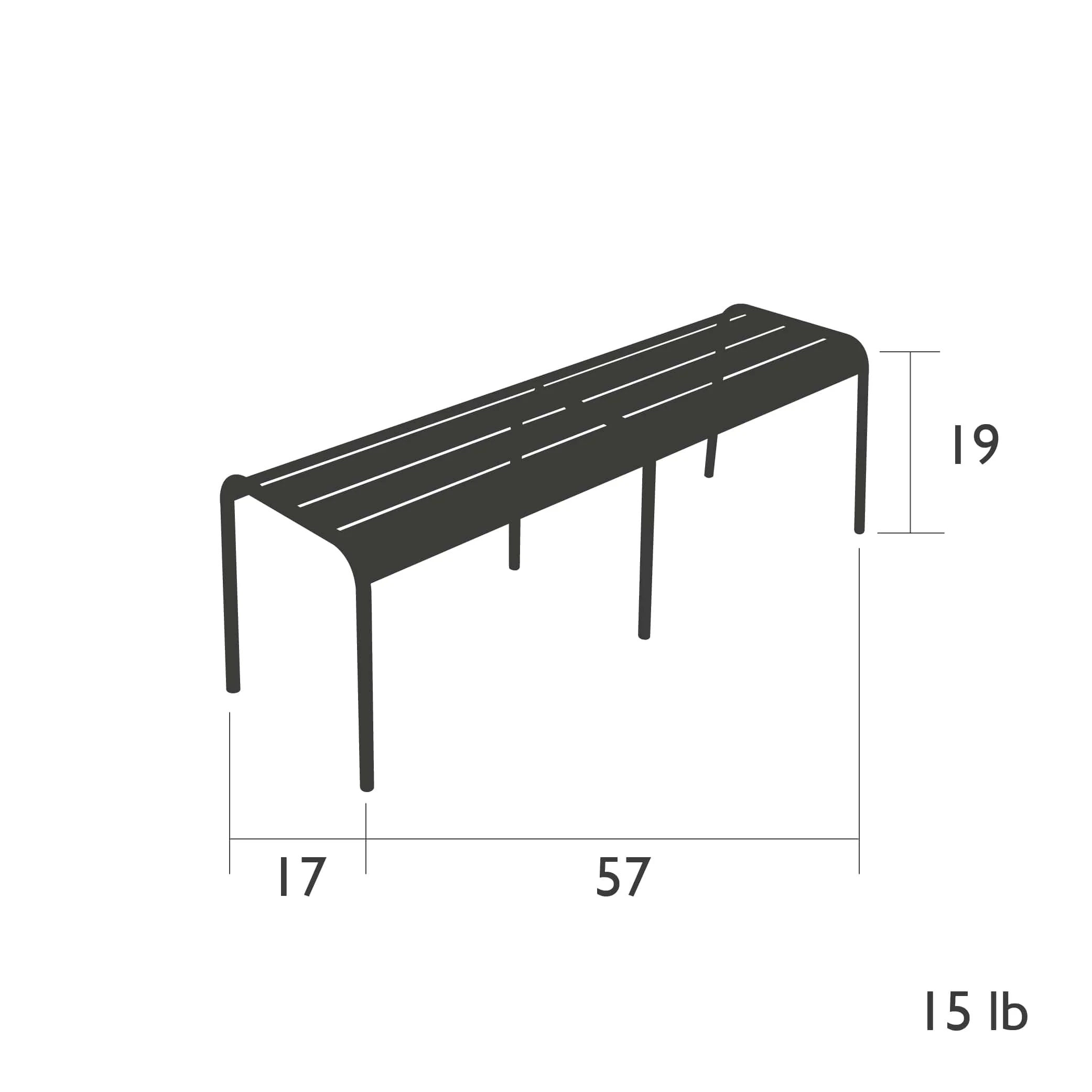 Luxembourg 3 Seater Outdoor Bench - Image 38
