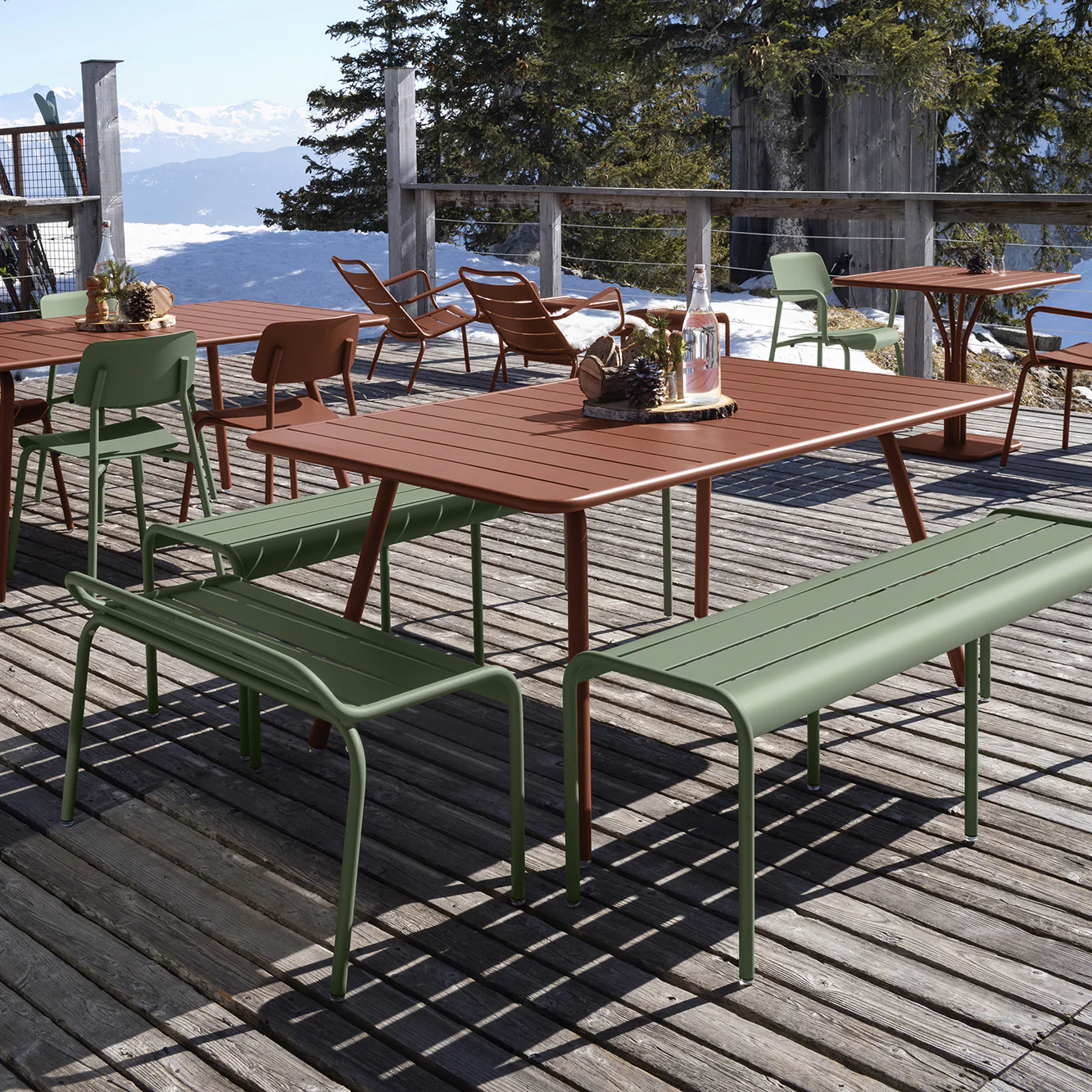 Luxembourg Compact Outdoor Bench - Image 34