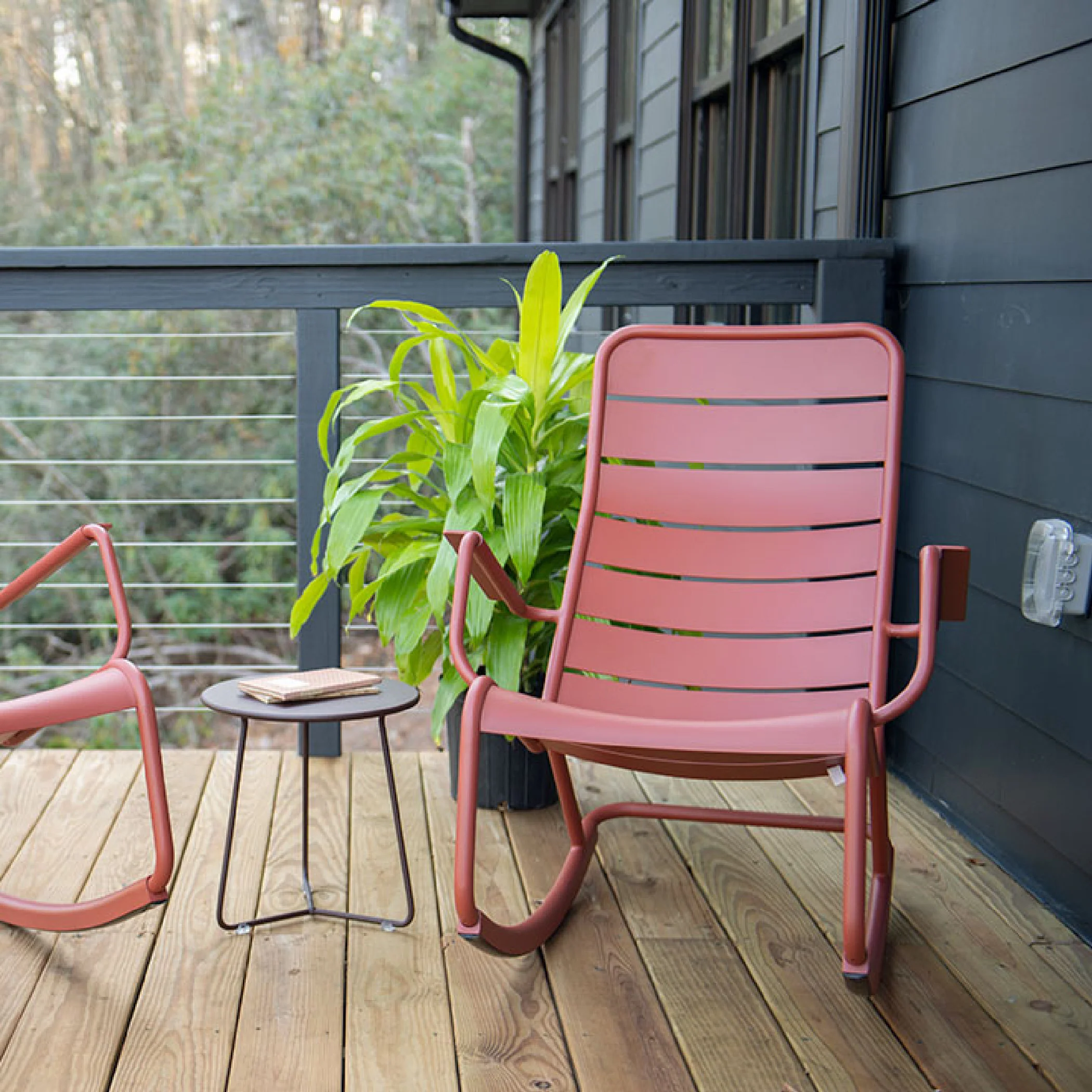 Luxembourg Outdoor Rocking Chair - Image 3
