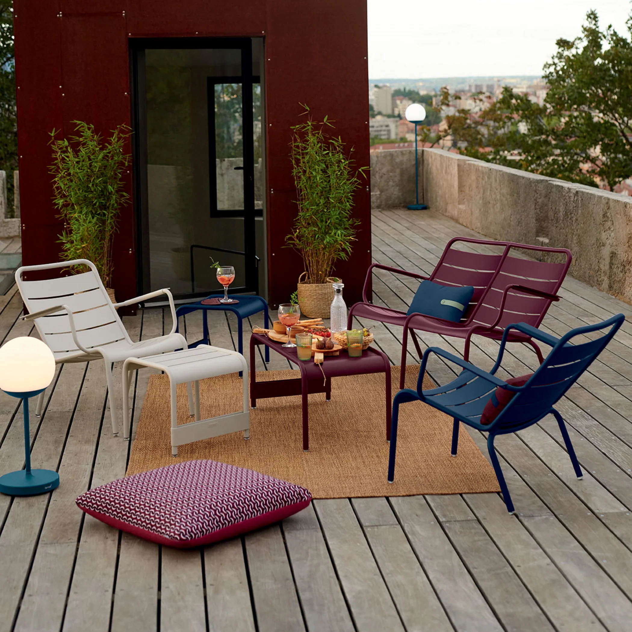 Luxembourg Low STEEL Outdoor Armchair (Set of 2) - Image 27