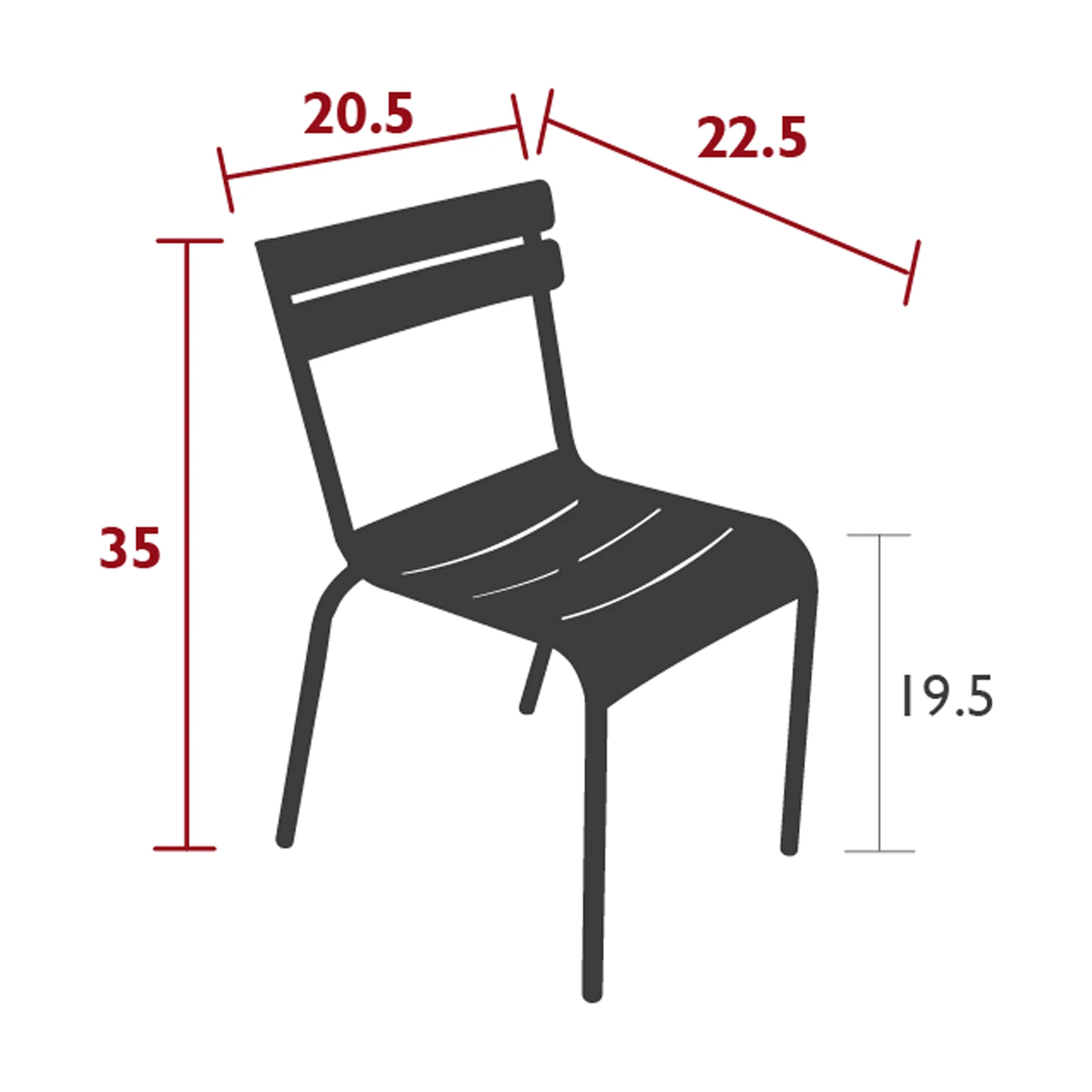 Luxembourg STEEL Outdoor Side Chair (Set of 2) - Image 34