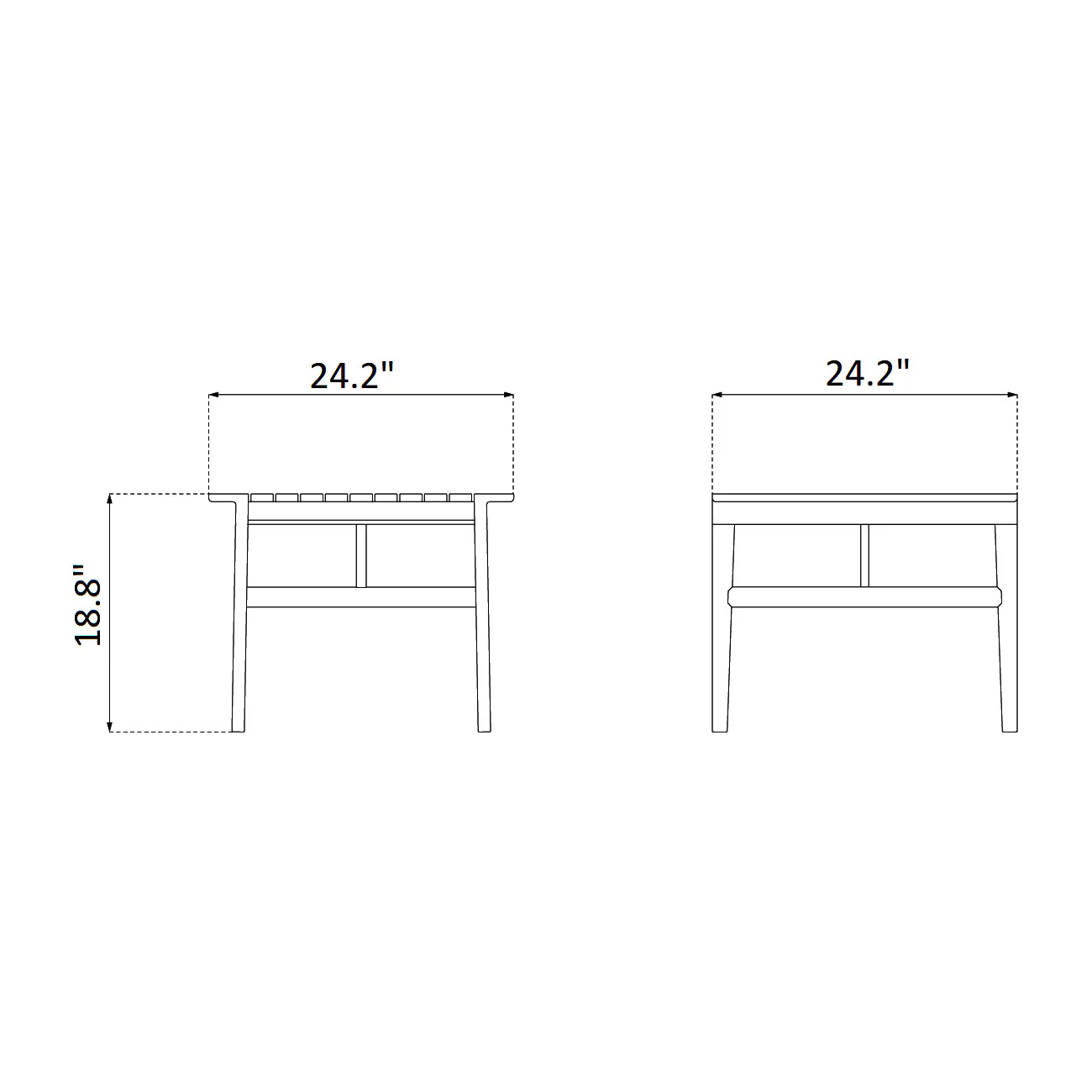M19 Sammen Outdoor Lounge Table - Image 11