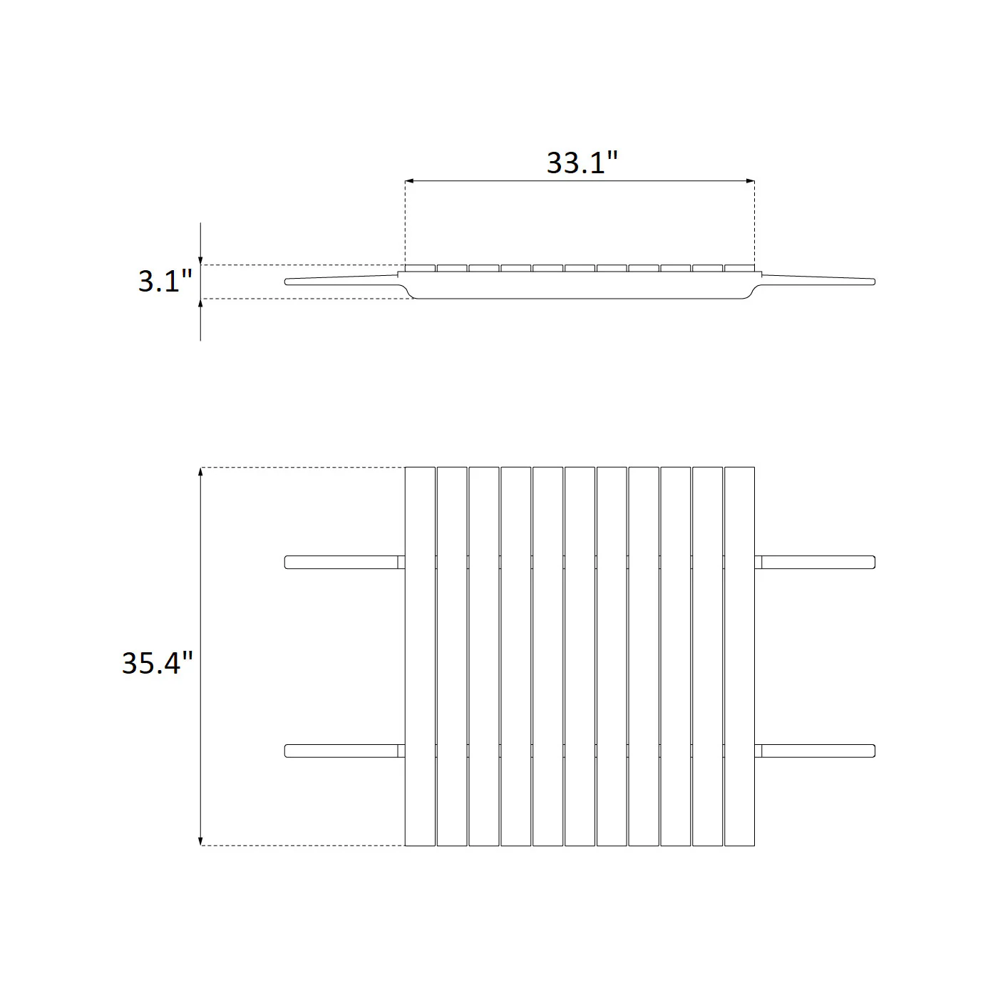 M2 Sammen Outdoor Dining Table - Image 14