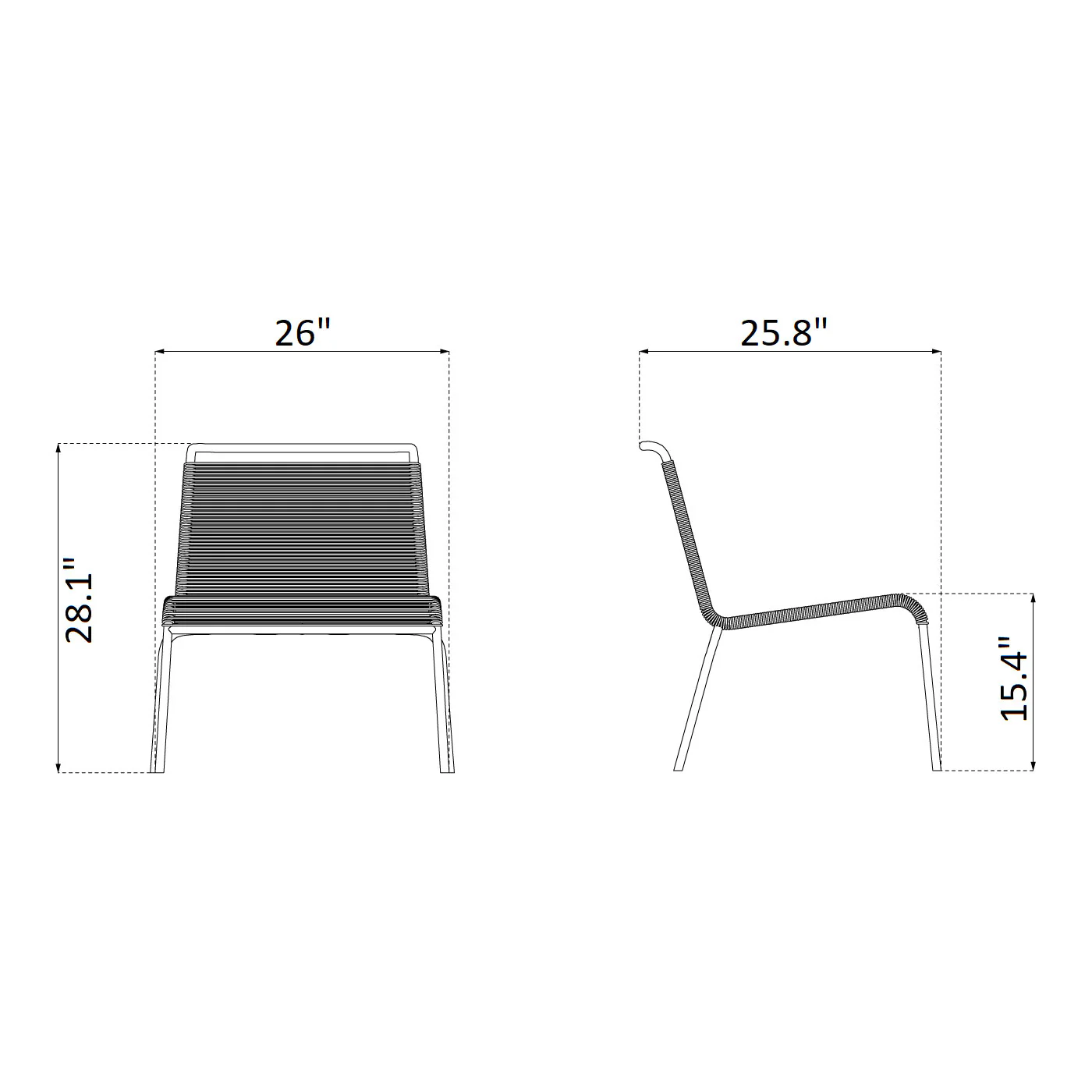 M20L Teglgaard Outdoor Lounge Chair - Image 21