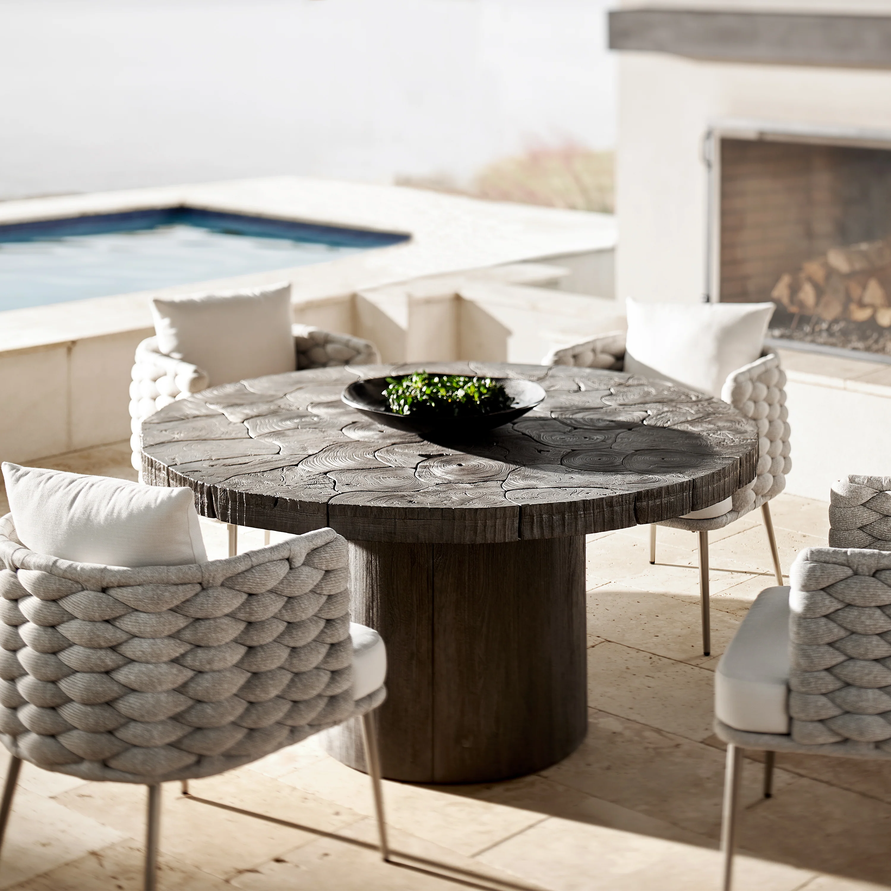 Madura Outdoor Dining Table - Image 5