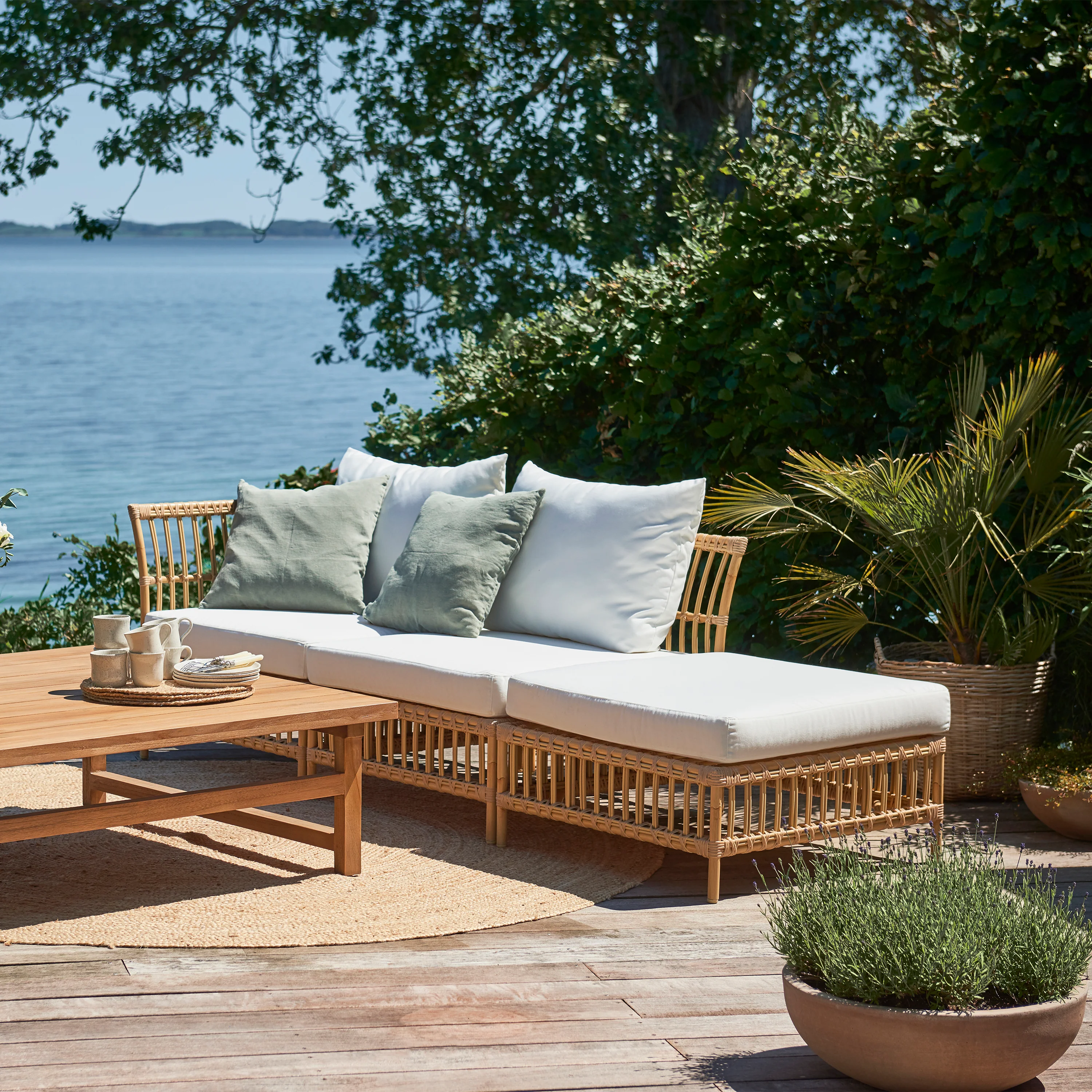 Maggie Outdoor Center Sofa Module - Image 2