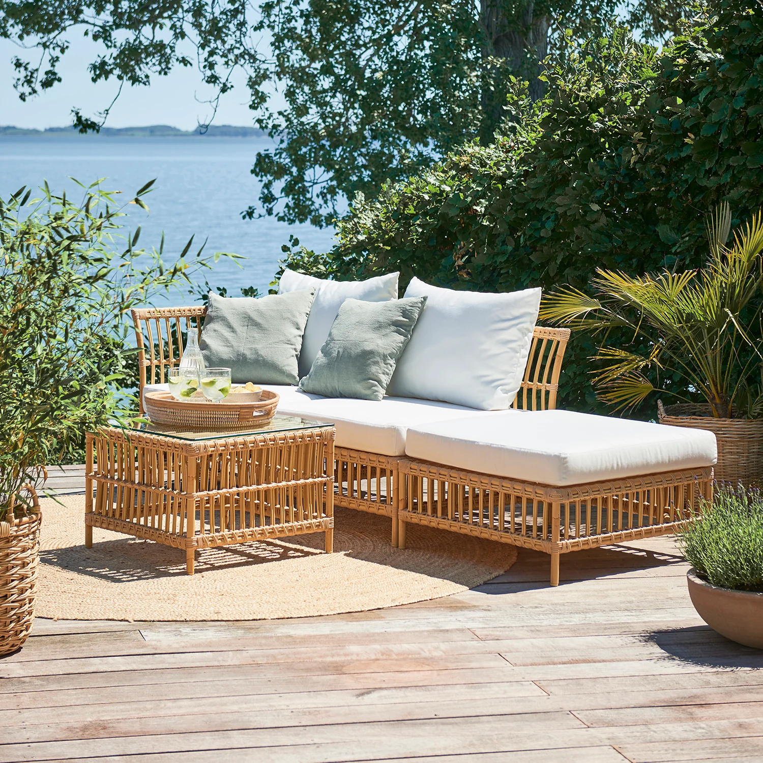 Maggie Outdoor Corner Module Sofa - Image 2