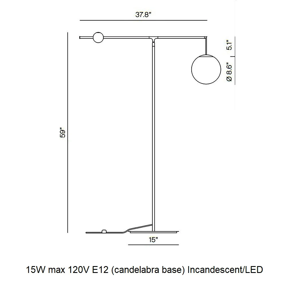 Malamata Adjustable Floor Lamp - Image 15
