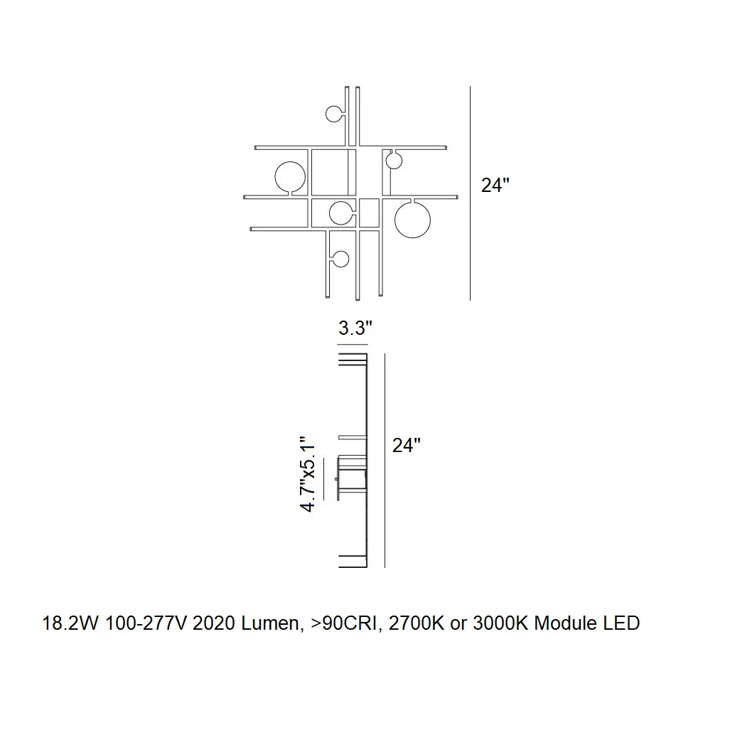 Manifesto Wall/Ceiling Light - Image 14