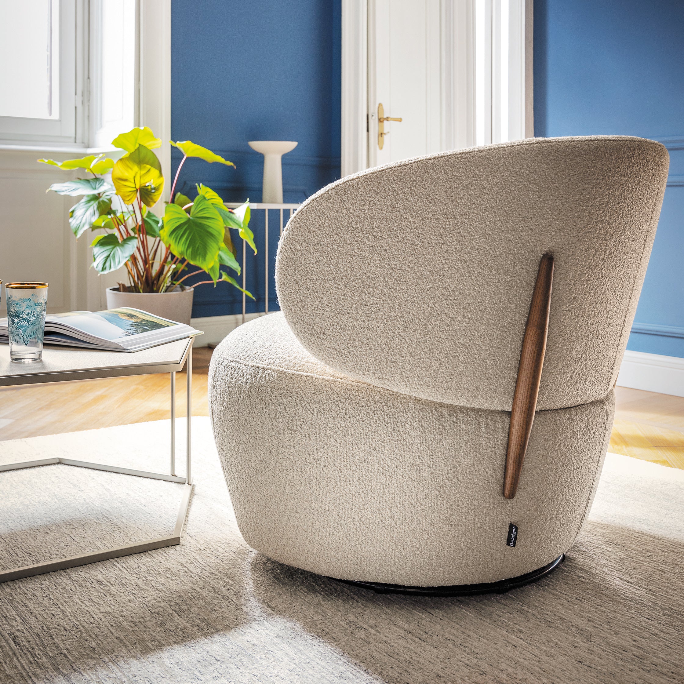 Mara Swivel Lounge Chair - Image 8