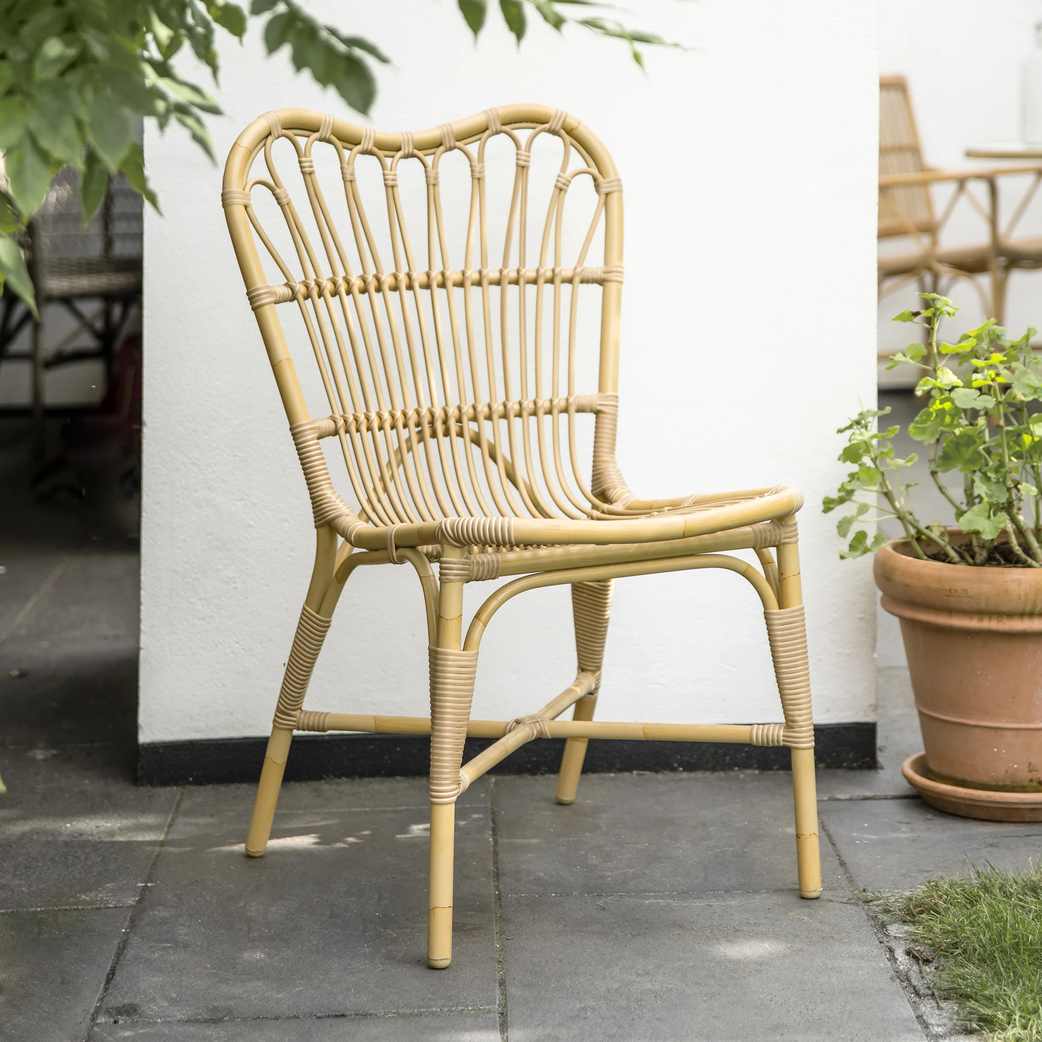 Margret Outdoor Dining Side Chair - Image 2