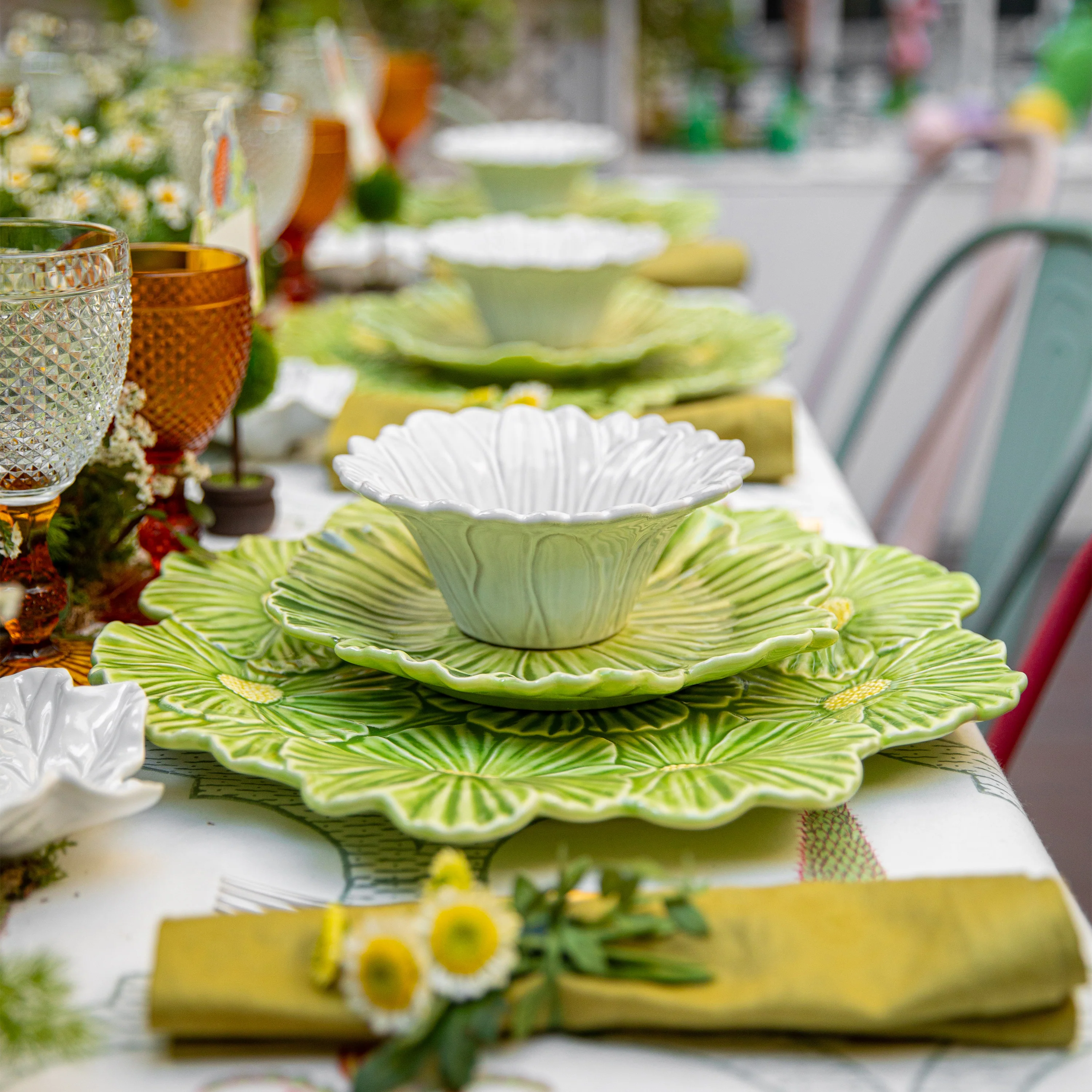 Maria Flor Cosmos Dessert Plate - Image 5