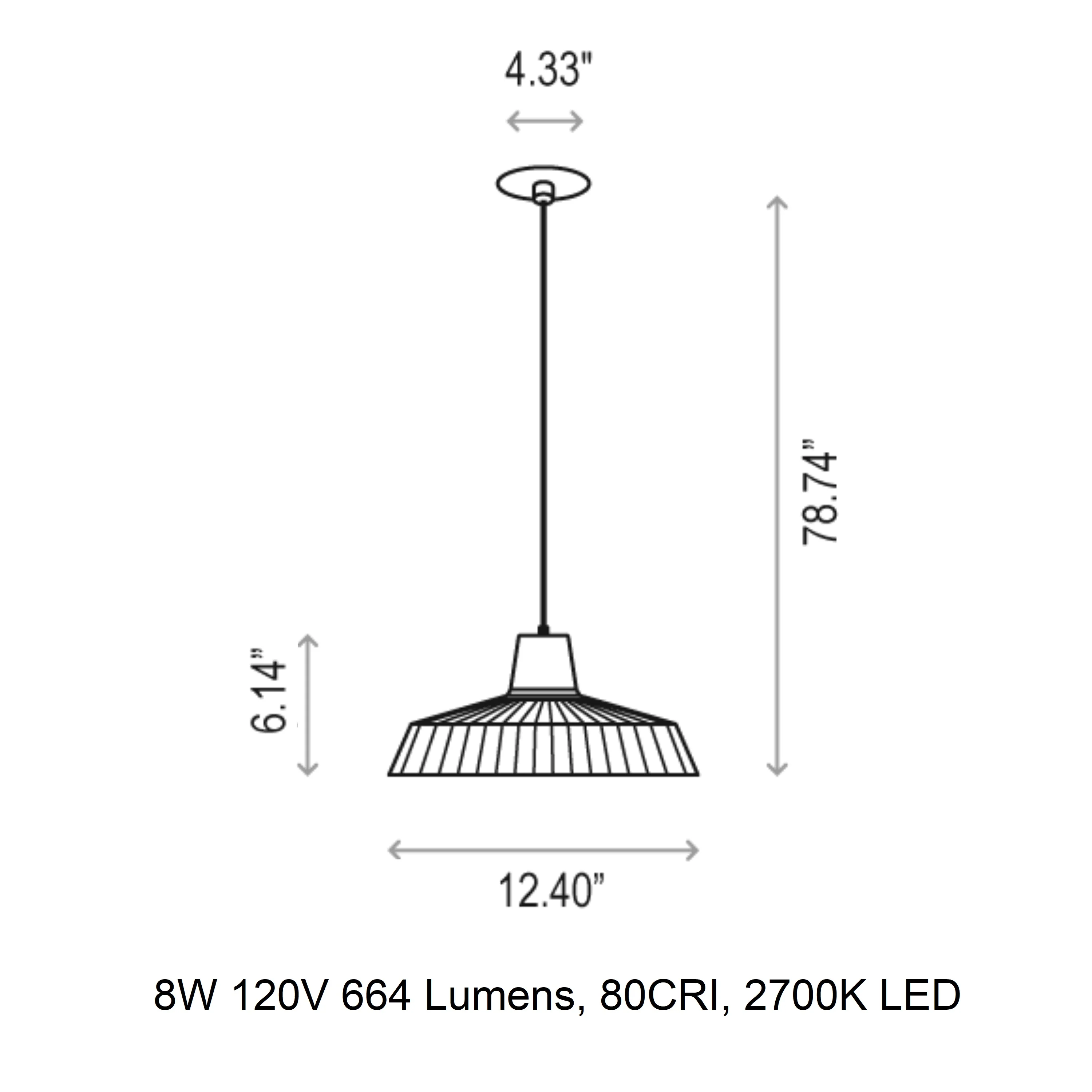 Marietta Outdoor Pendant Light - Image 5