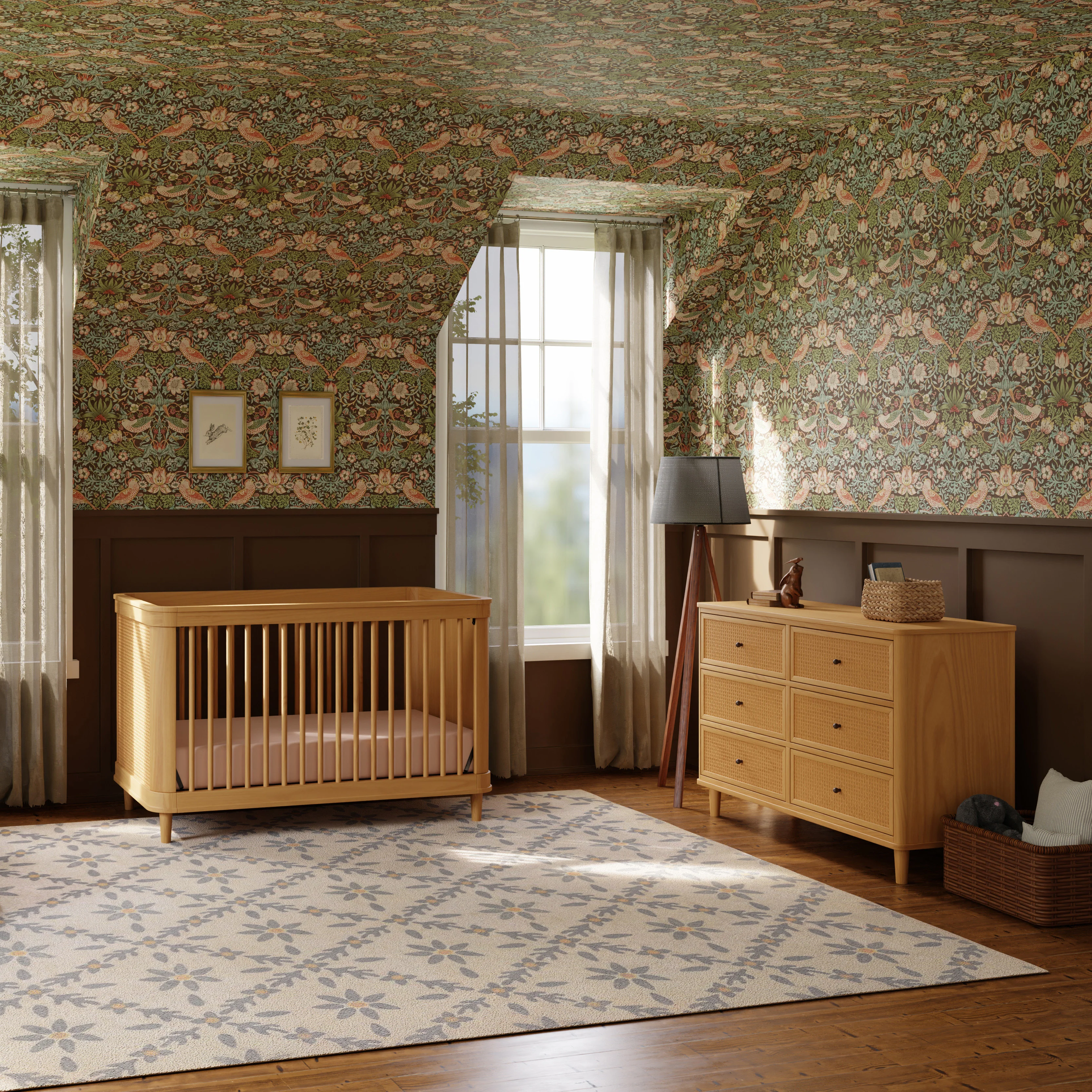 Marin with Cane 6 Drawer Dresser - Image 27