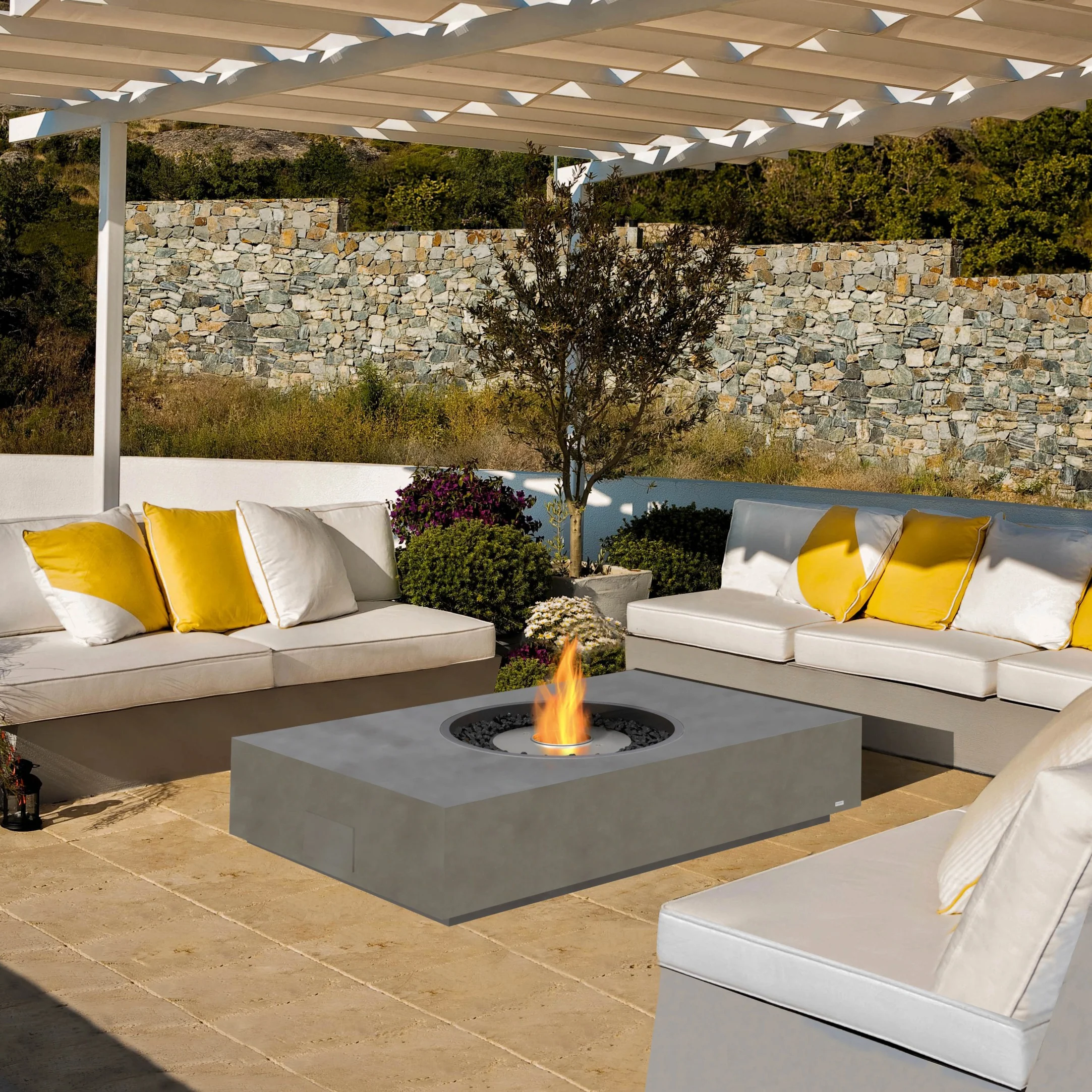 Martini Outdoor Fire Table Set - Image 10