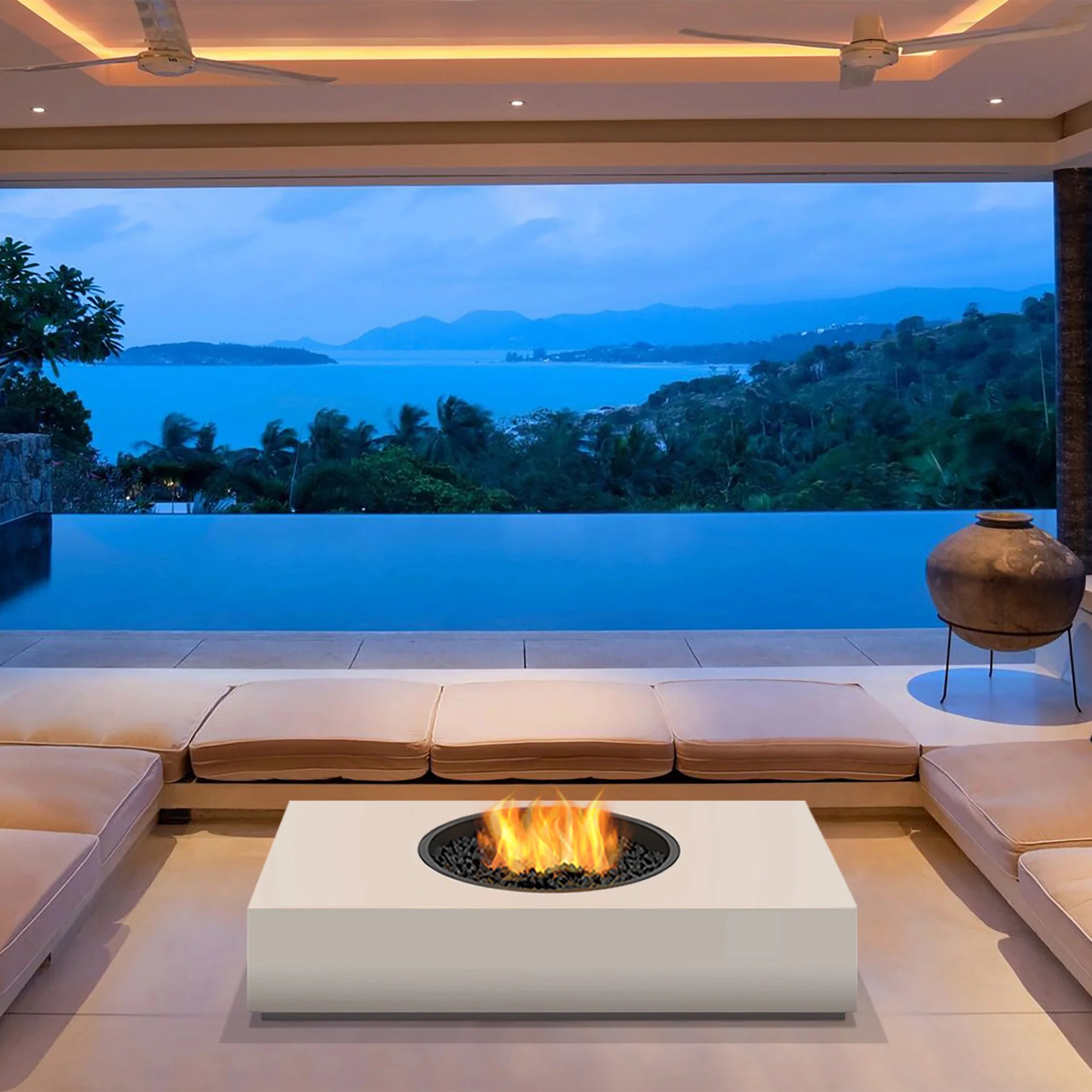 Martini Outdoor Fire Table Set - Image 20