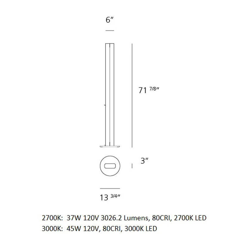 Megaron LED Floor Lamp - Image 4