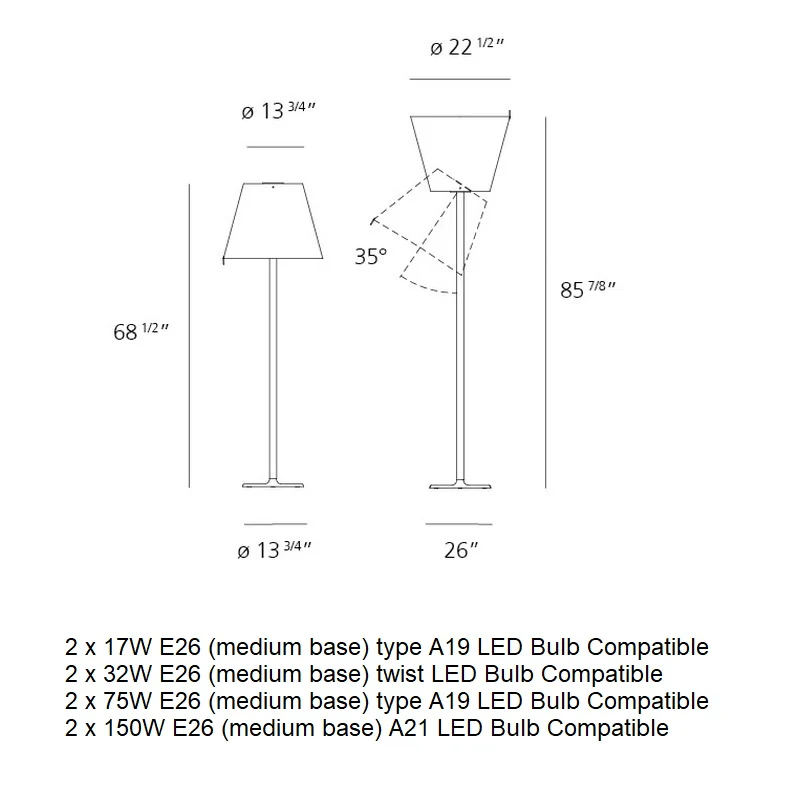Melampo Floor Lamp - Image 25