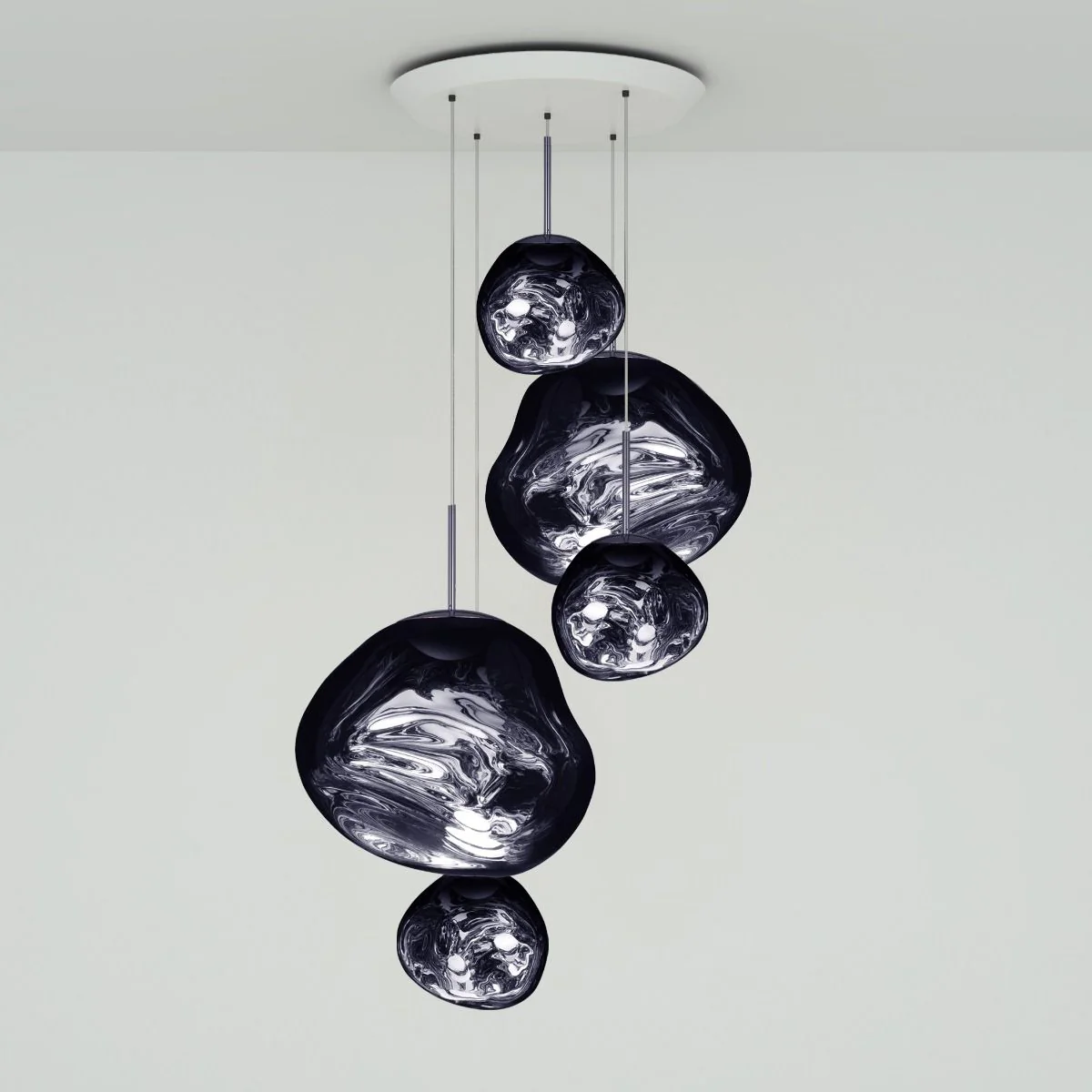 Melt LED Multi-Light Pendant Light - Image 10